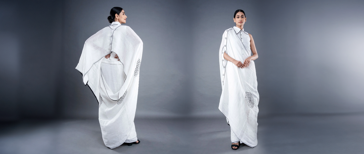 Draperies of Elegance: Shop Designer Sarees at Omera