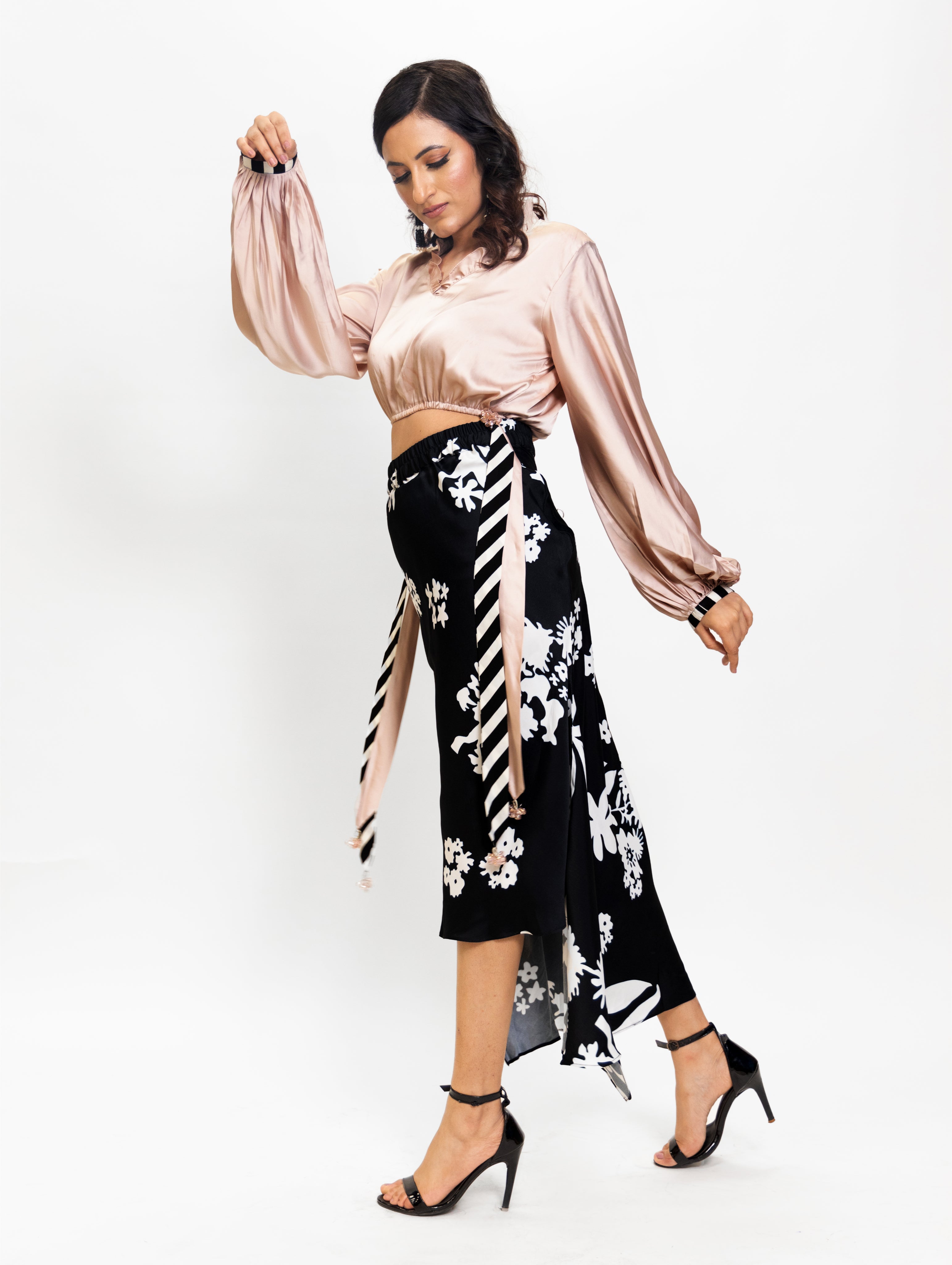 SHELLY CROP TOP AND SET