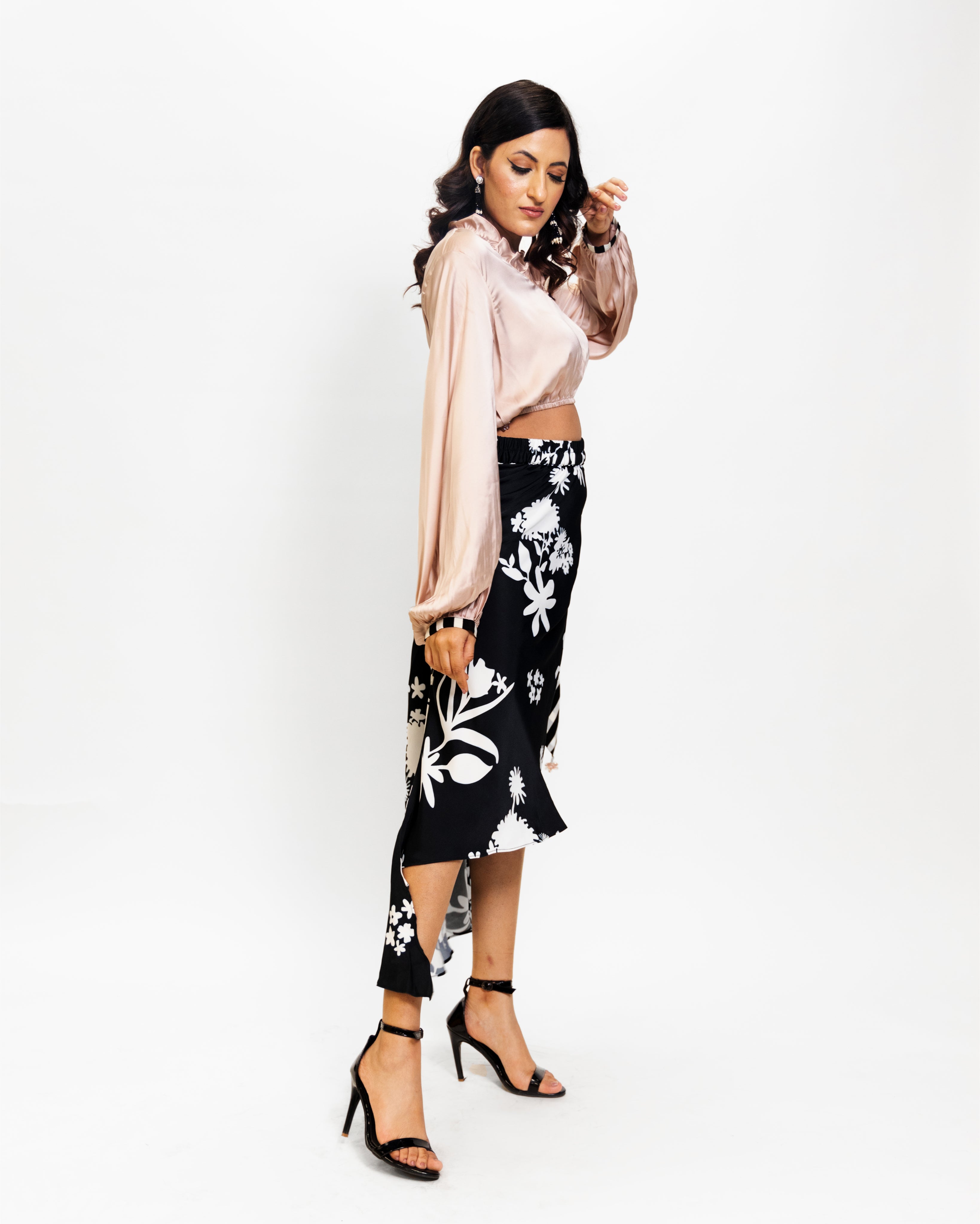 SHELLY CROP TOP AND SET