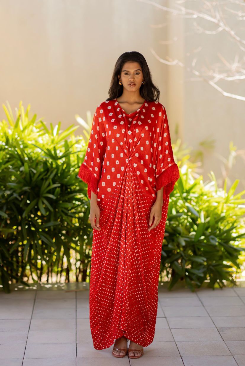 FRINGE KAFTAN