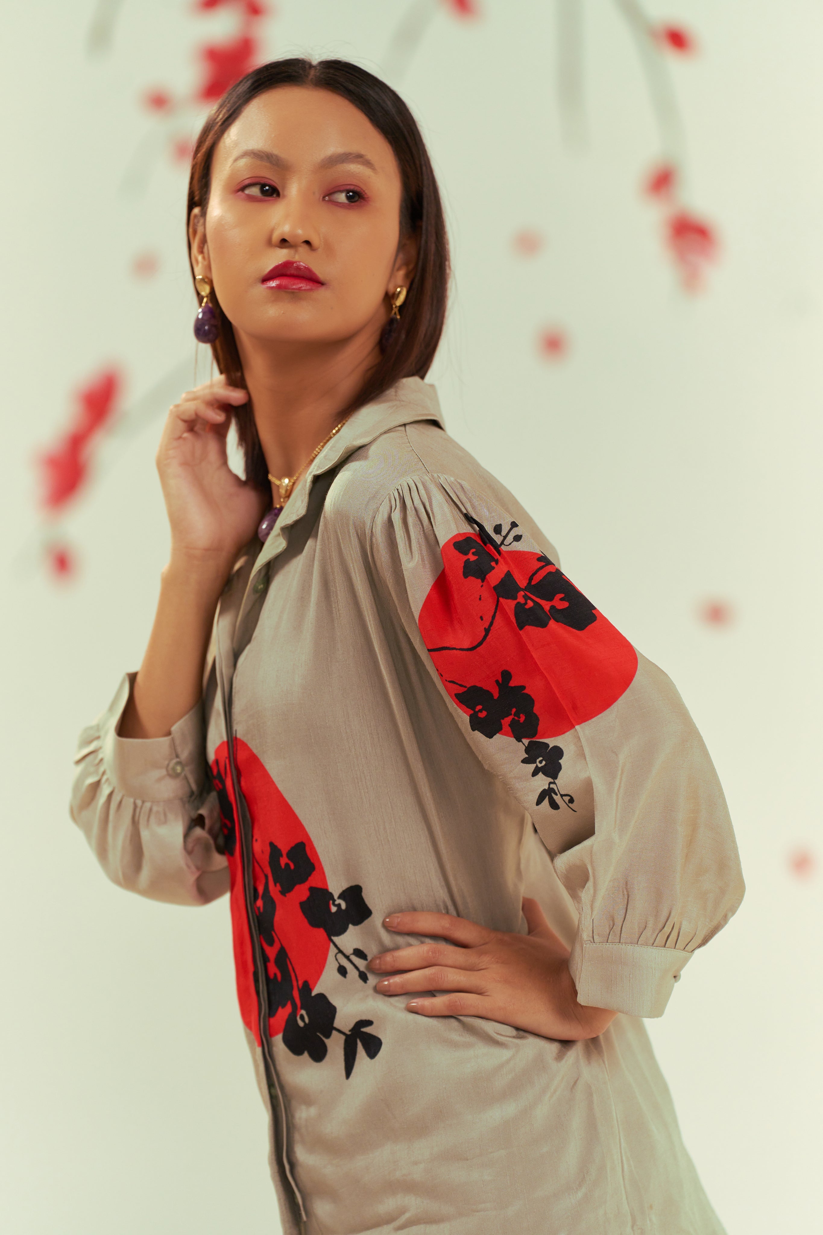 Yugen Bloom Shirt With Pants Co-ord Set