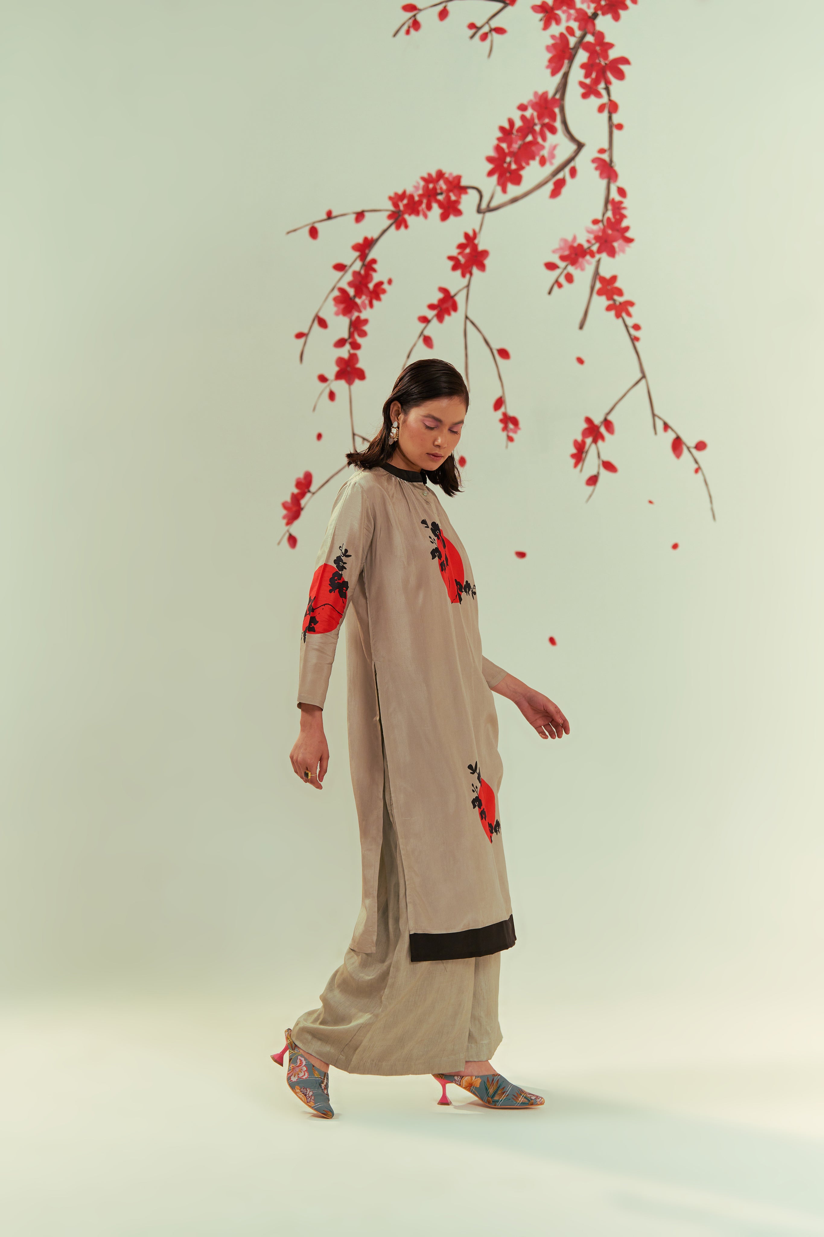 Yugen Bloom Tunic Top And Pants Co-ord Set