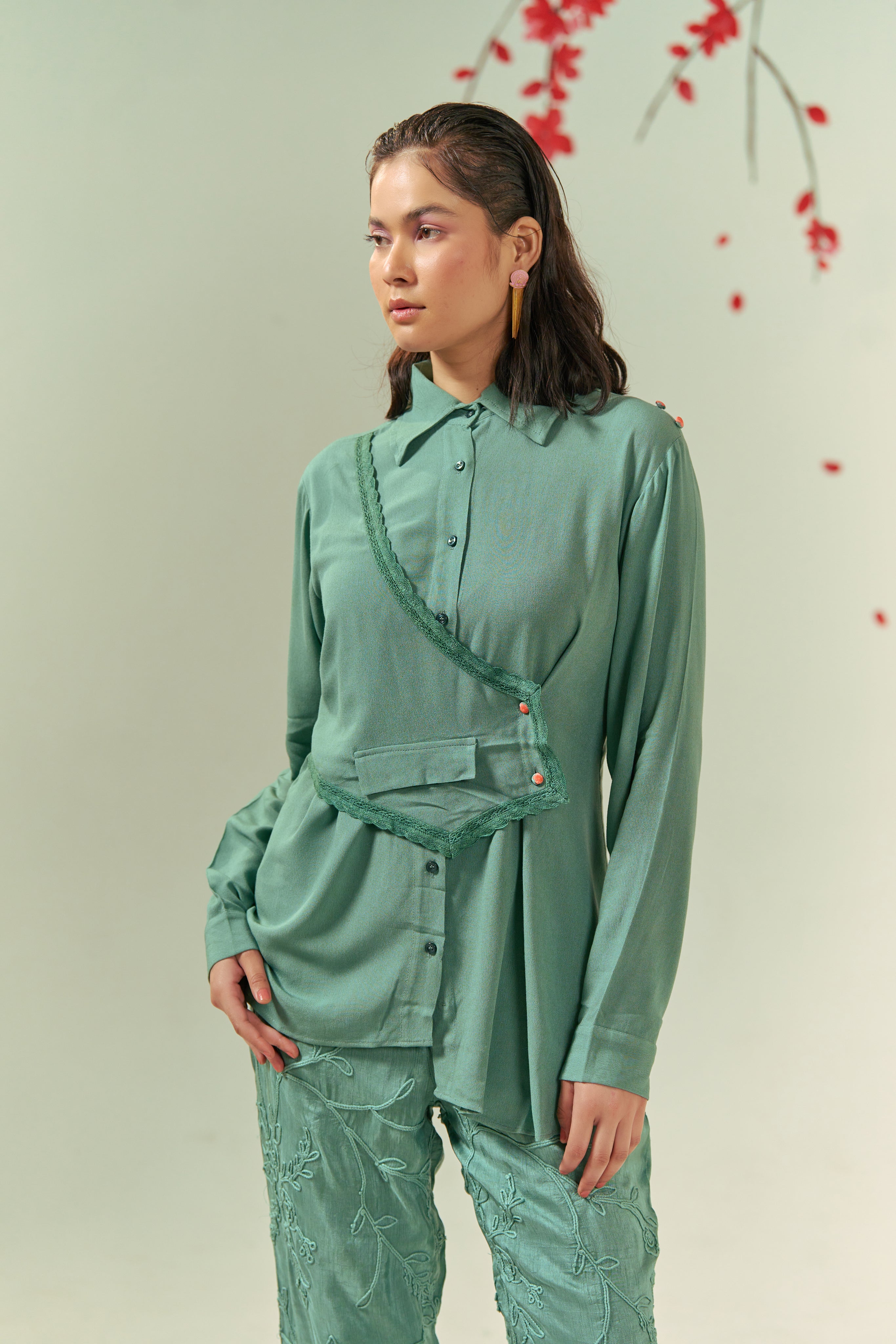 Zen Green Co-ord Set