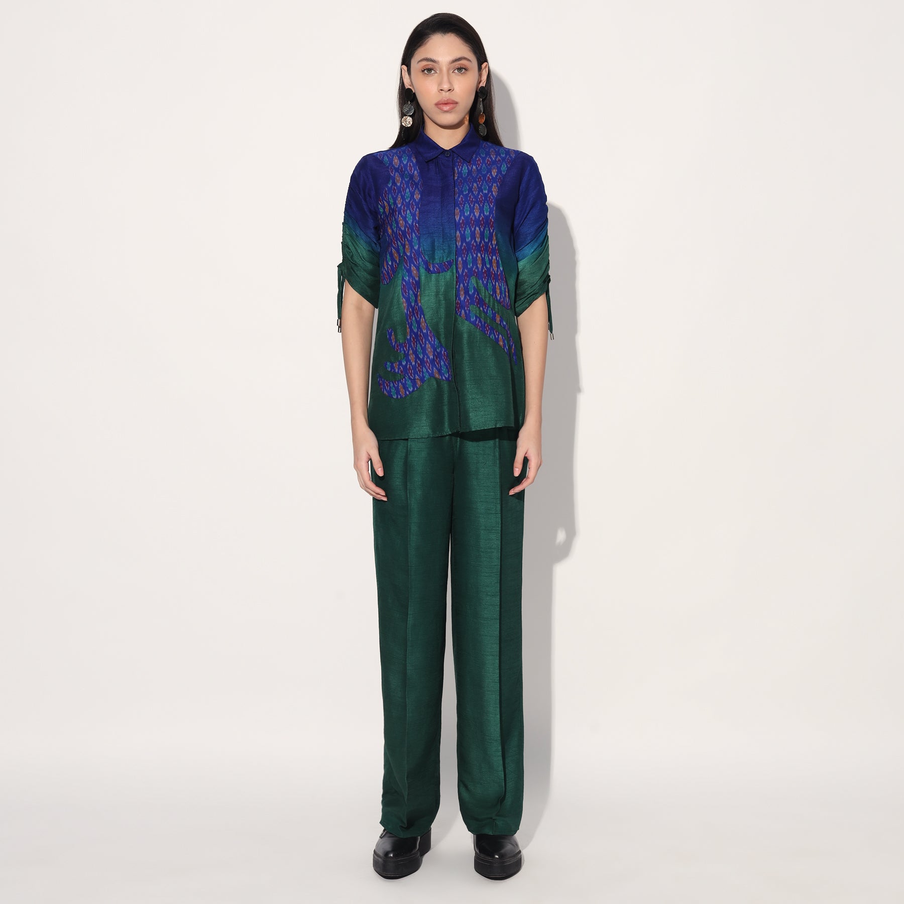 OMBRE APPLIQUE SHIRT