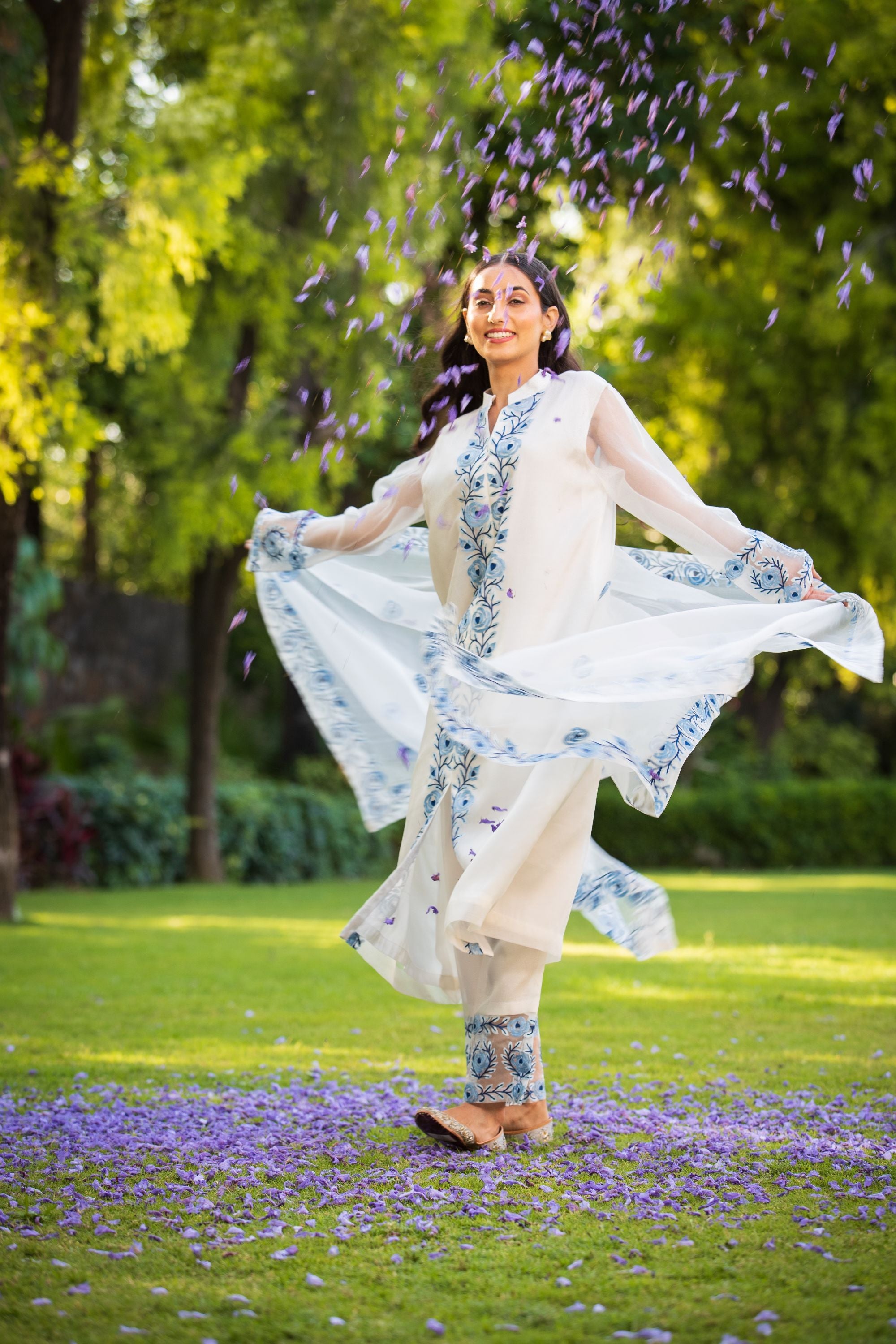 SUMMER PEONY SALWAR SET