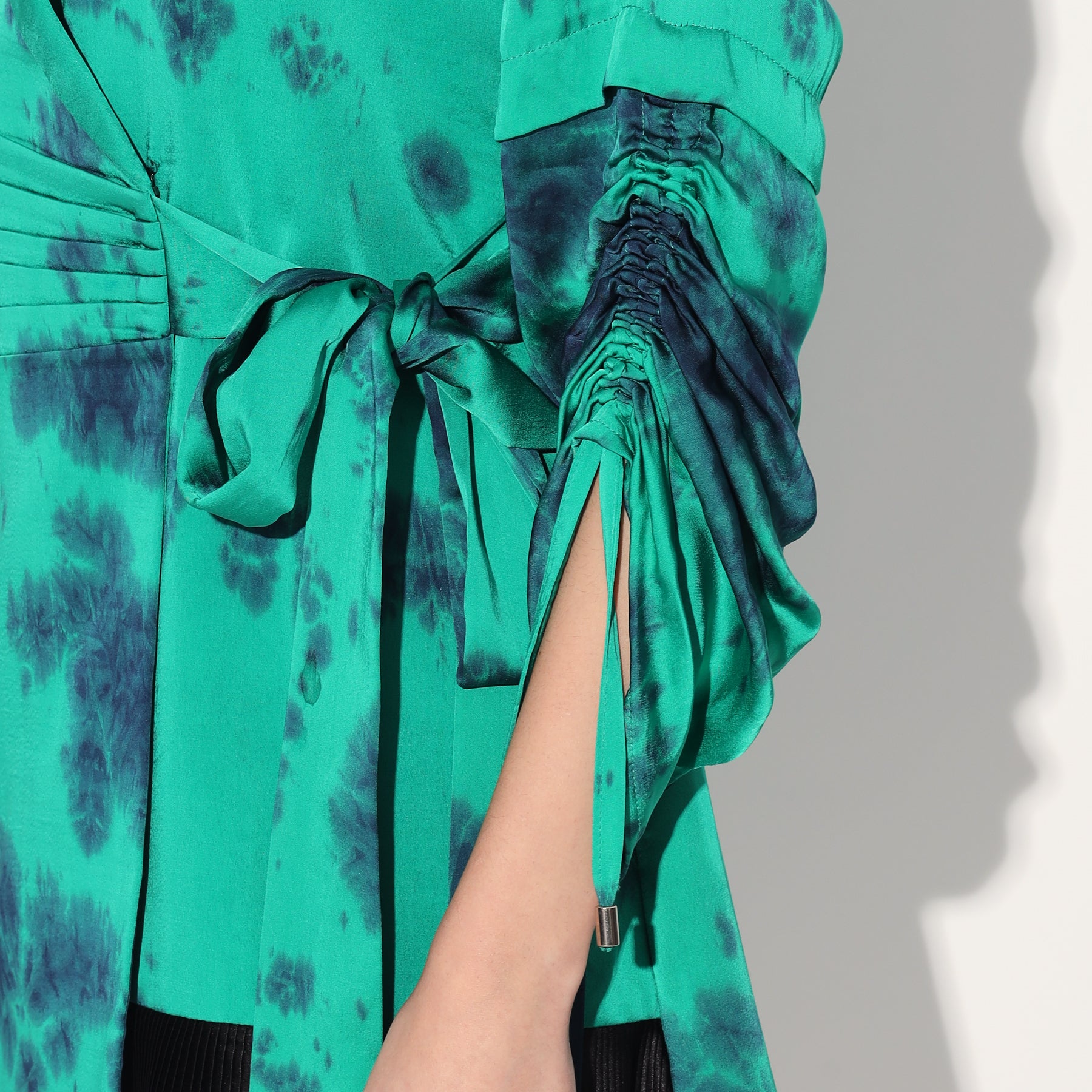 TIE DYE JACKET DRESS