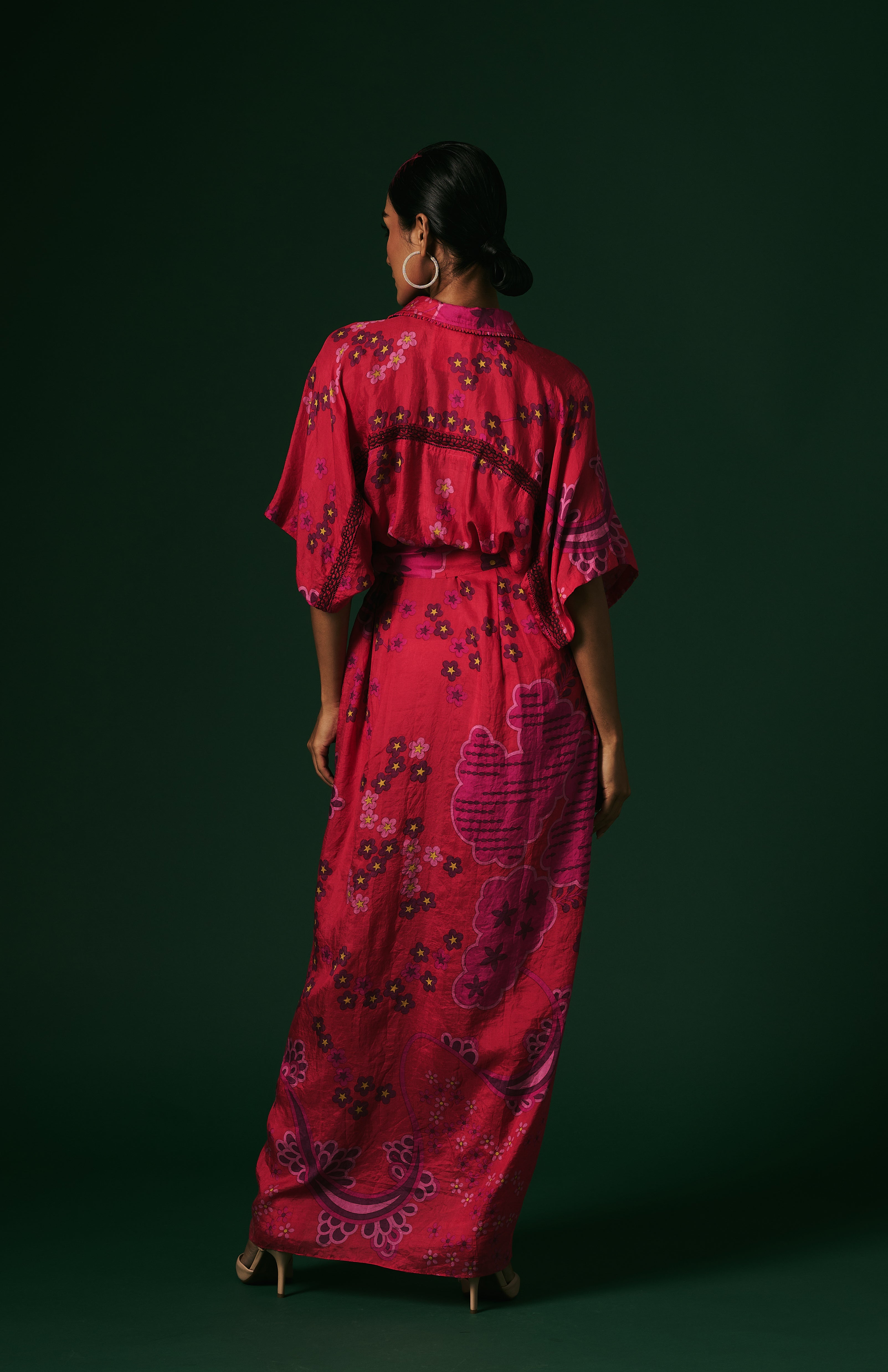 DRAPED DRESS
