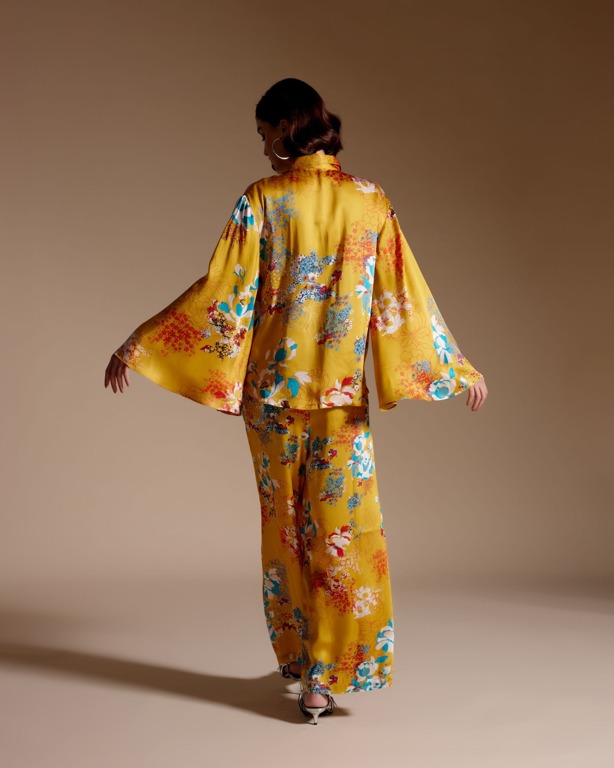 Leah Shirt - Winter Garden (Mustard)