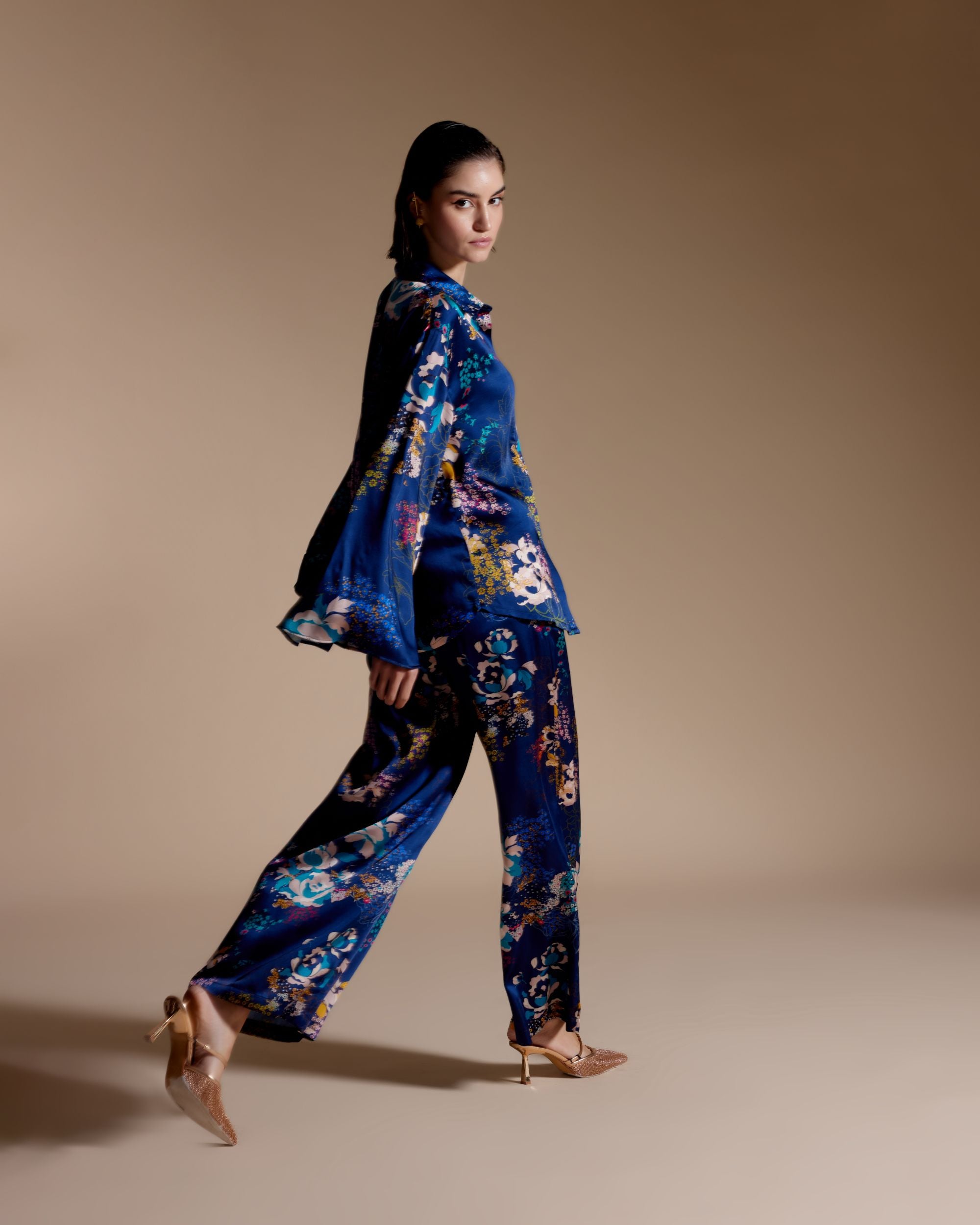 Leah Set - Winter Garden (Blue)