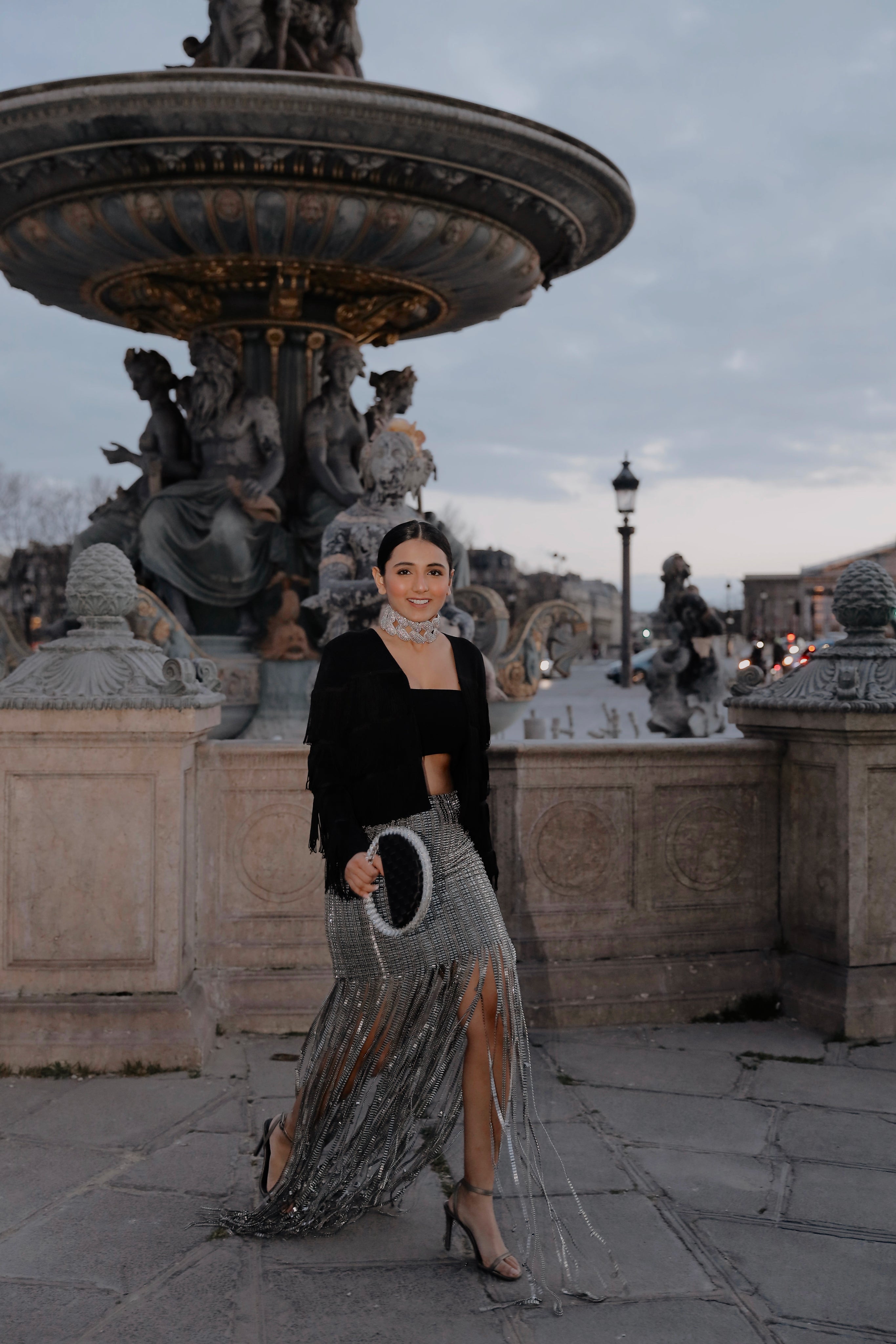 SCINTILLA TASSEL SKIRT