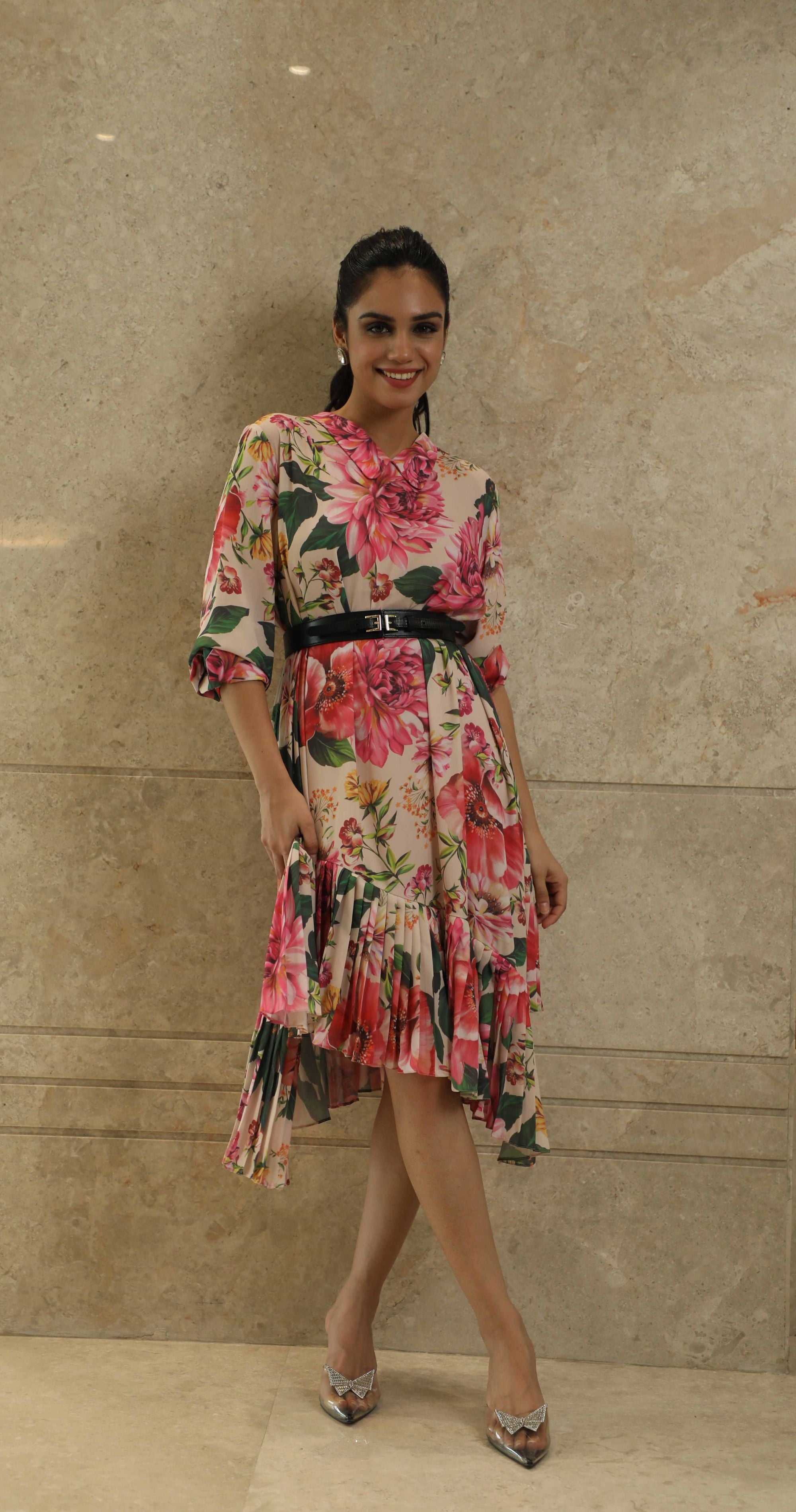 Georgette - Pink Floral