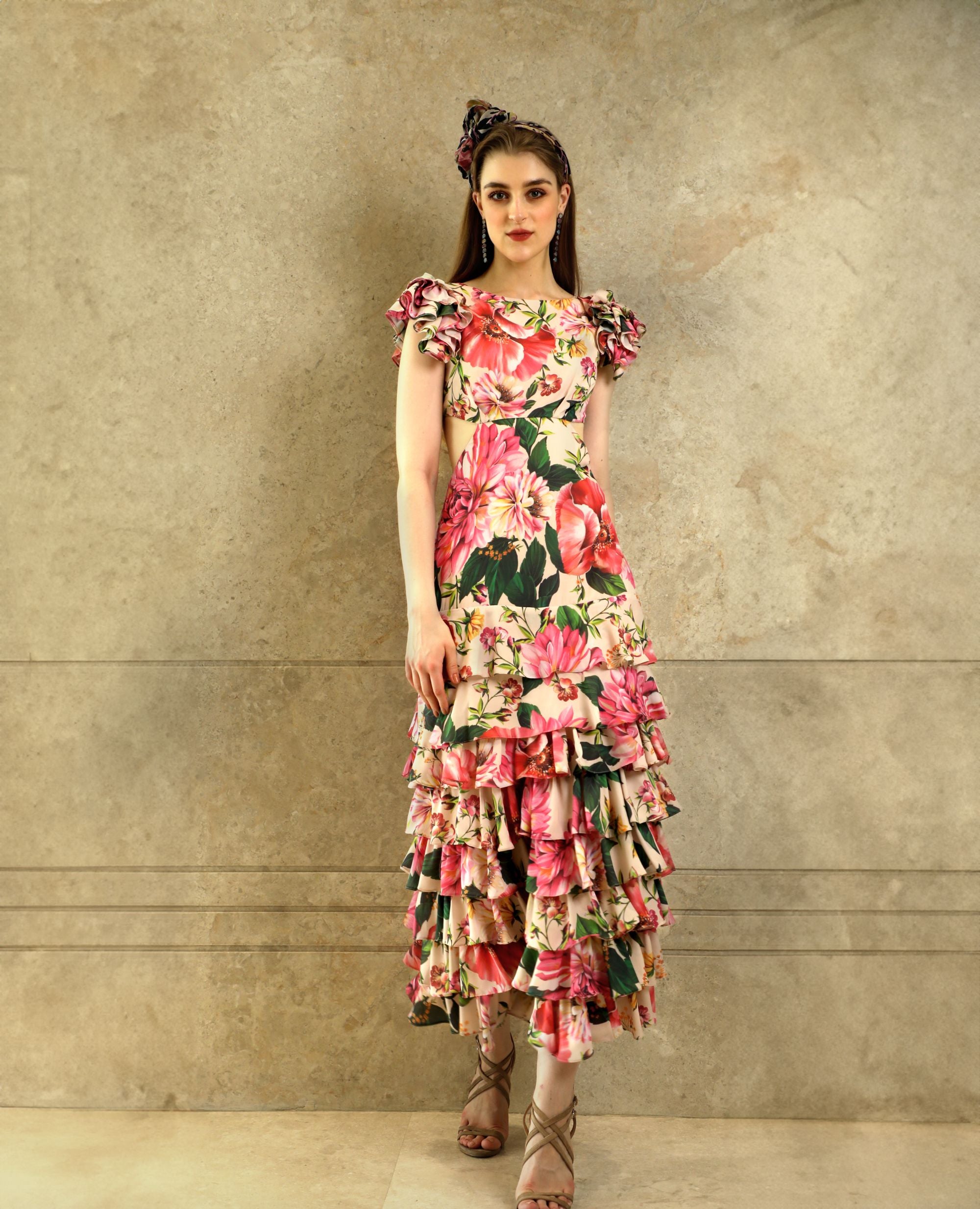 Georgette- Pink Floral