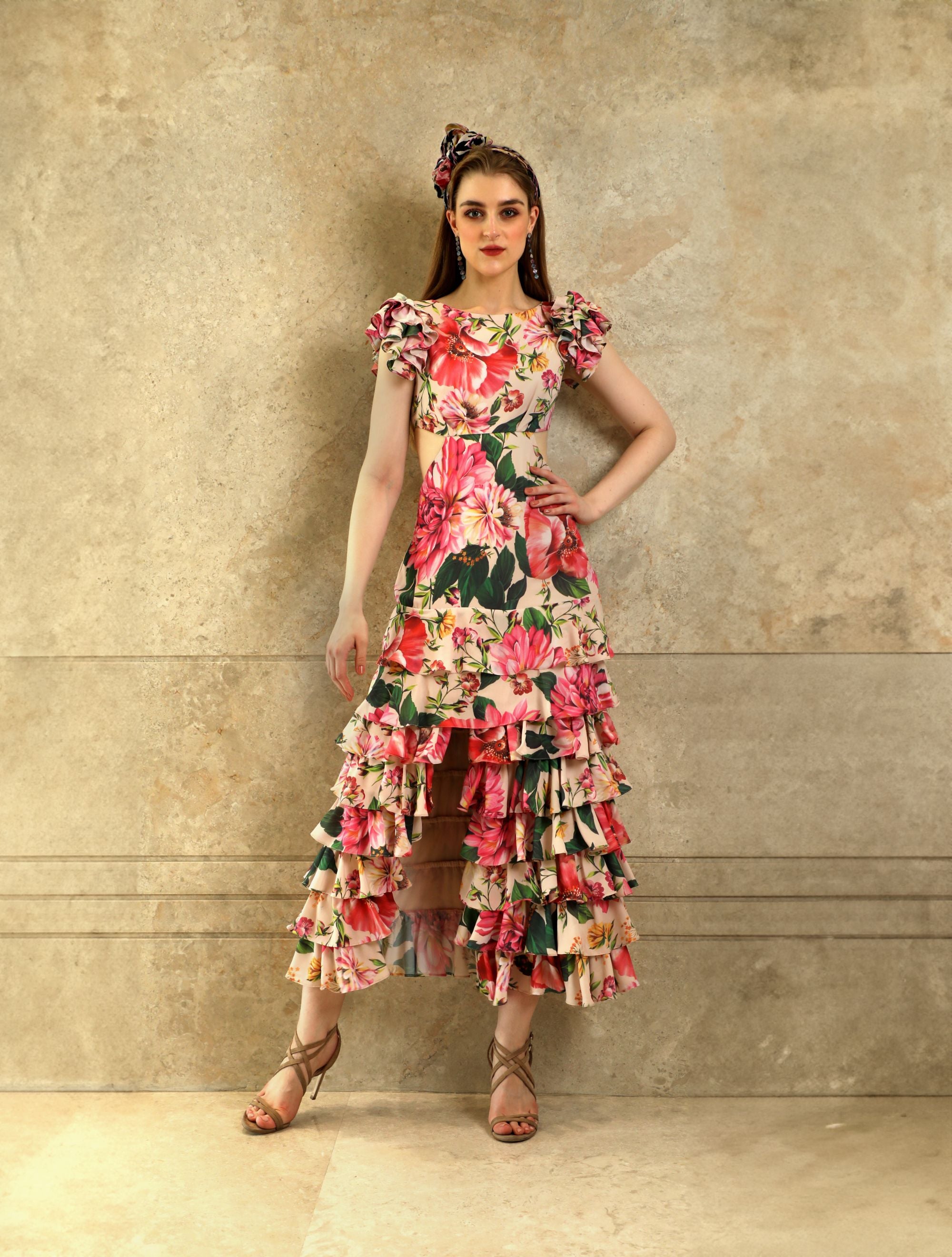 Georgette- Pink Floral