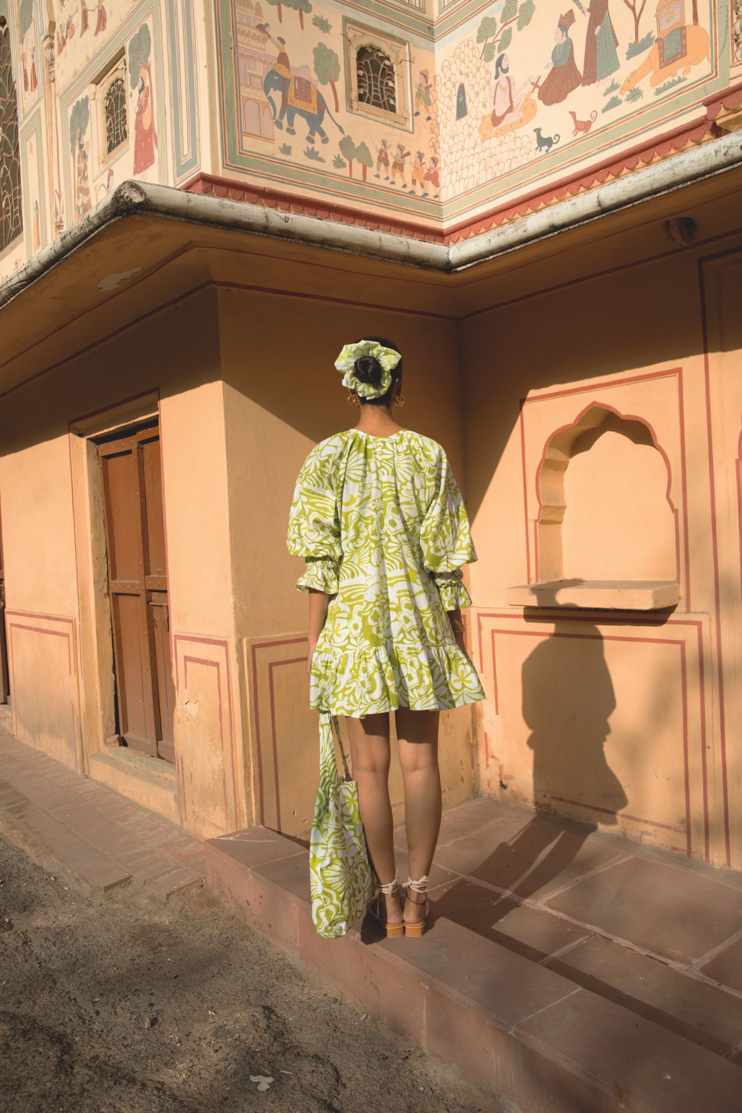 Daydream Dress in Carnation Print