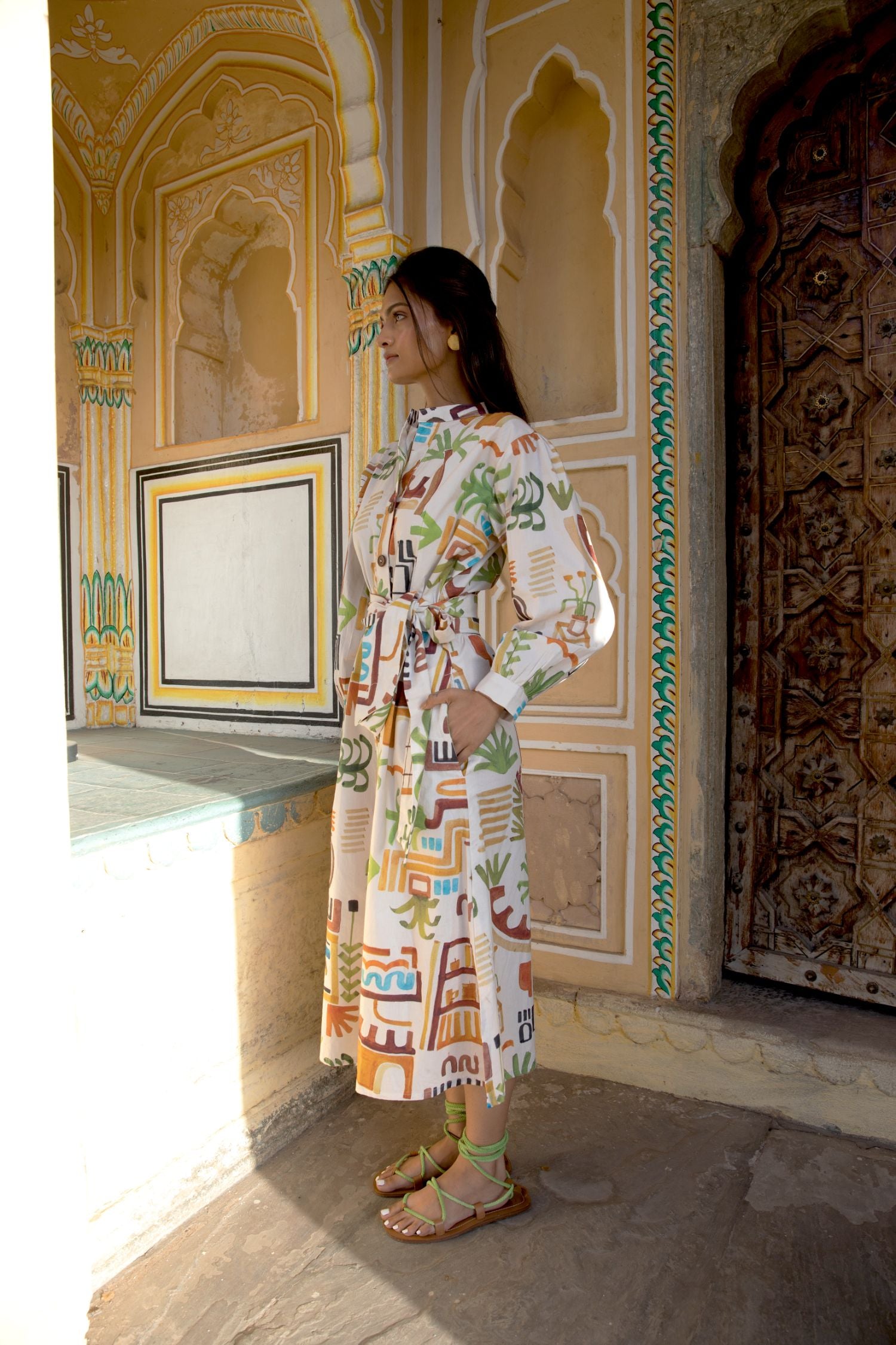 Late august dress in casablanca