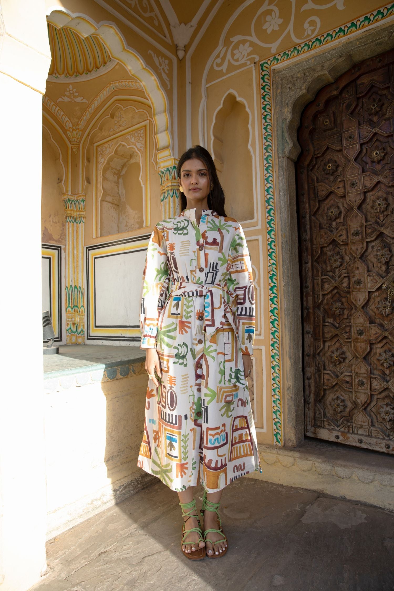 Late august dress in casablanca