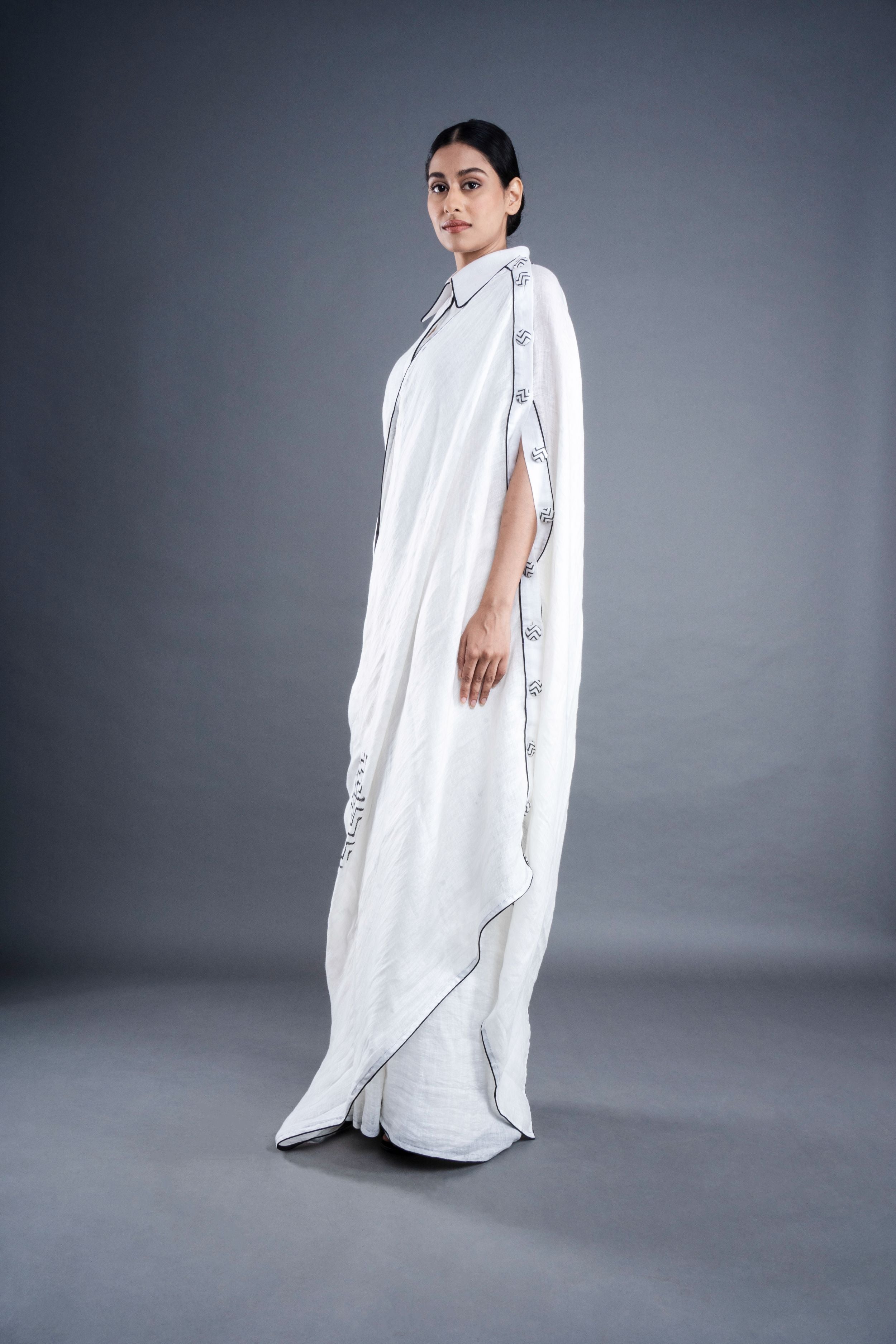 Linen Saree
