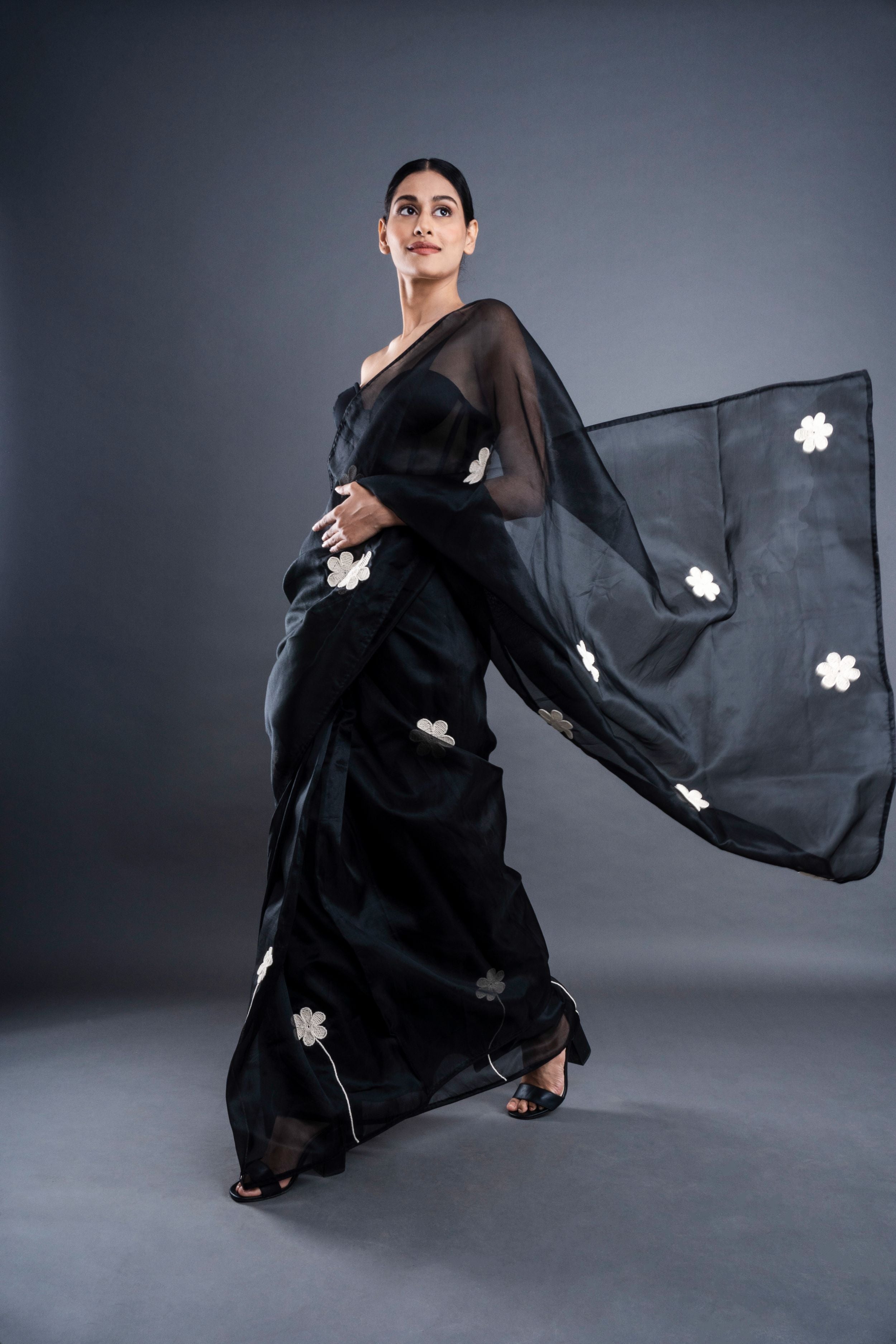 Organza Saree