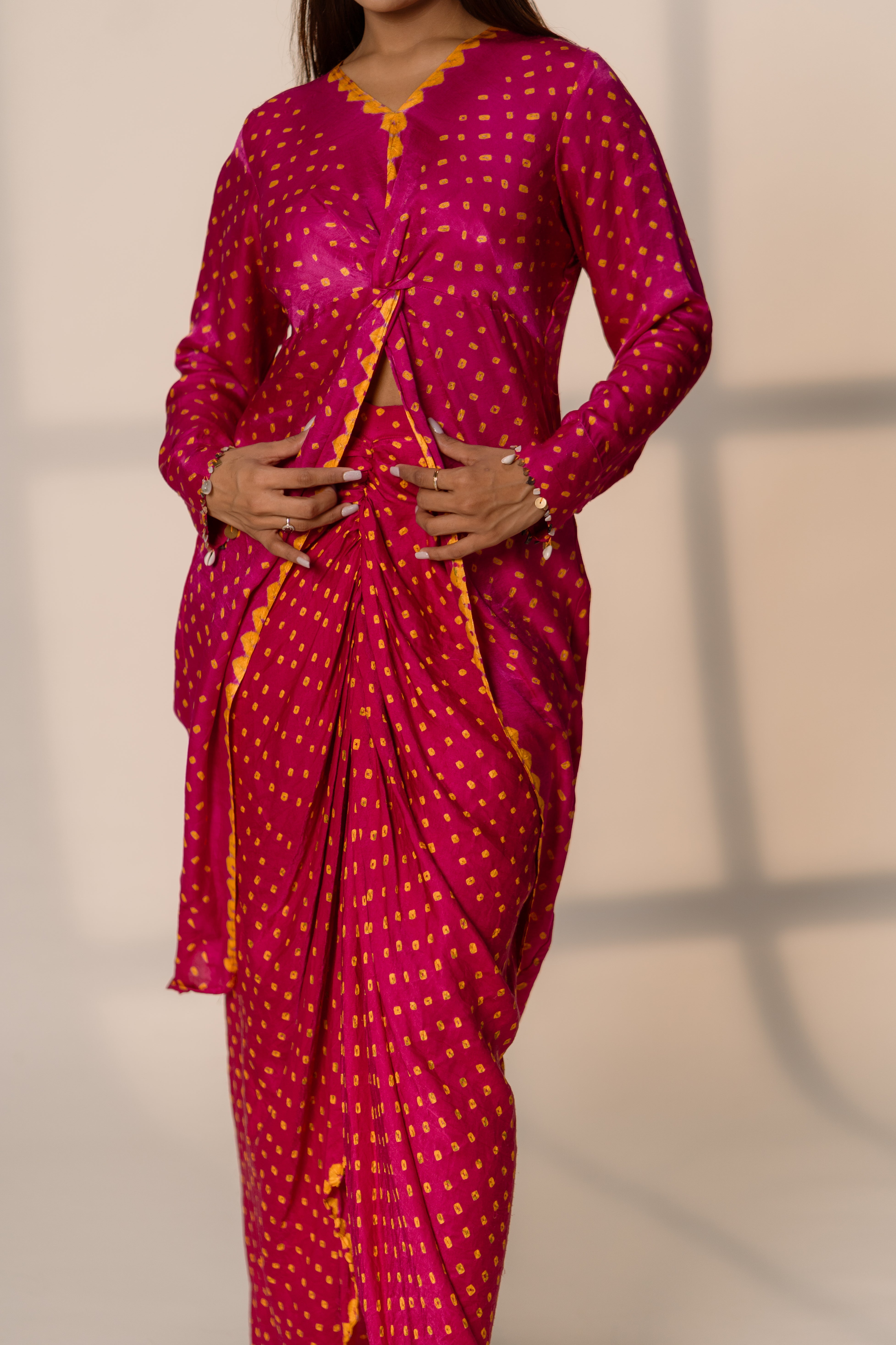 KNOT SKIRT SET