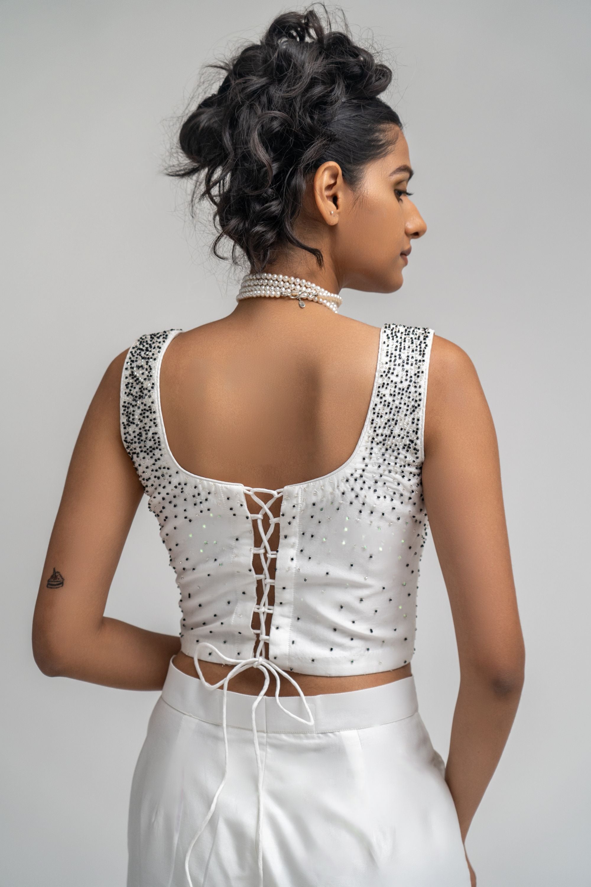 Chanderi Bustier