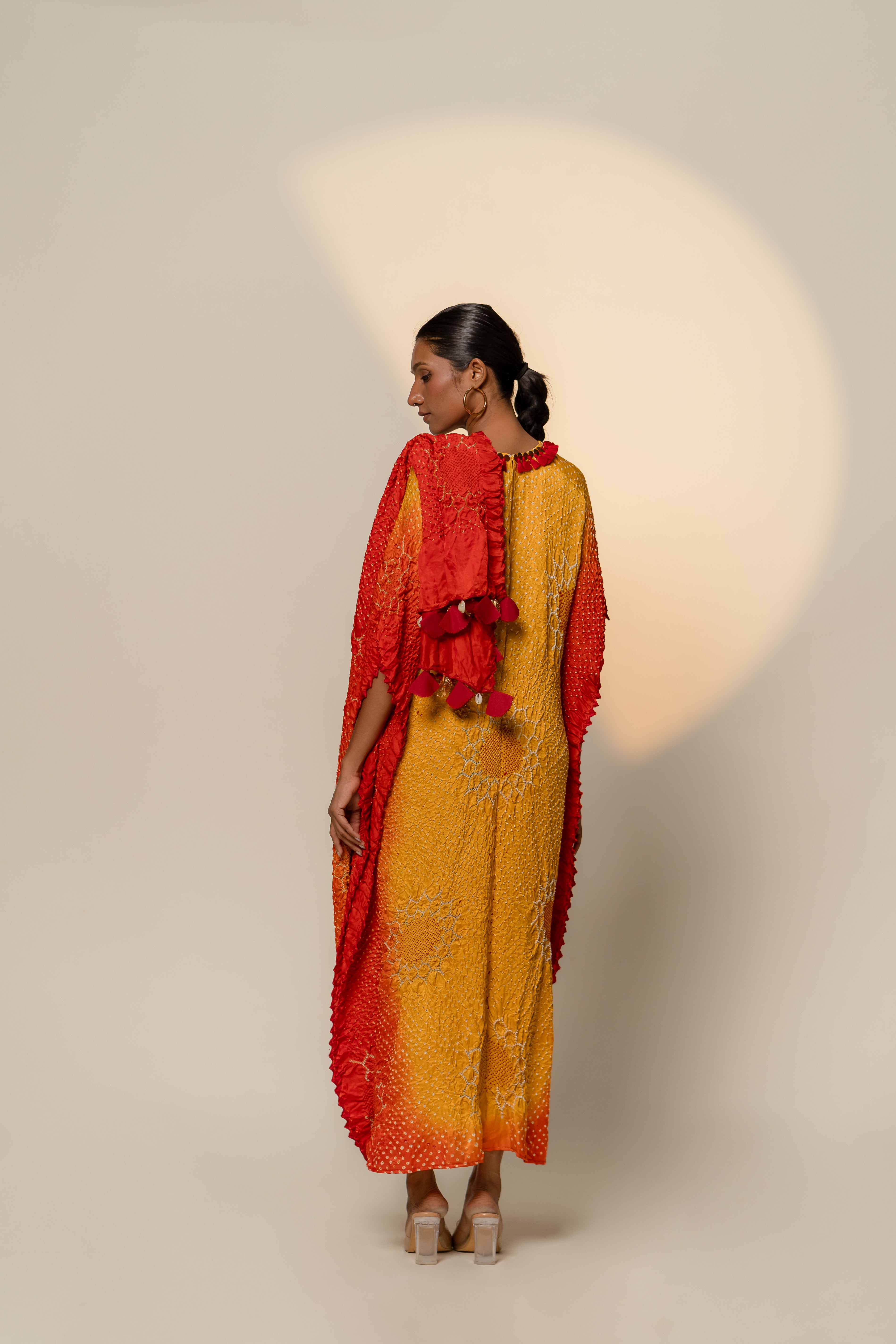 DRAPE DRESS - VALLEY OF FLOWERS