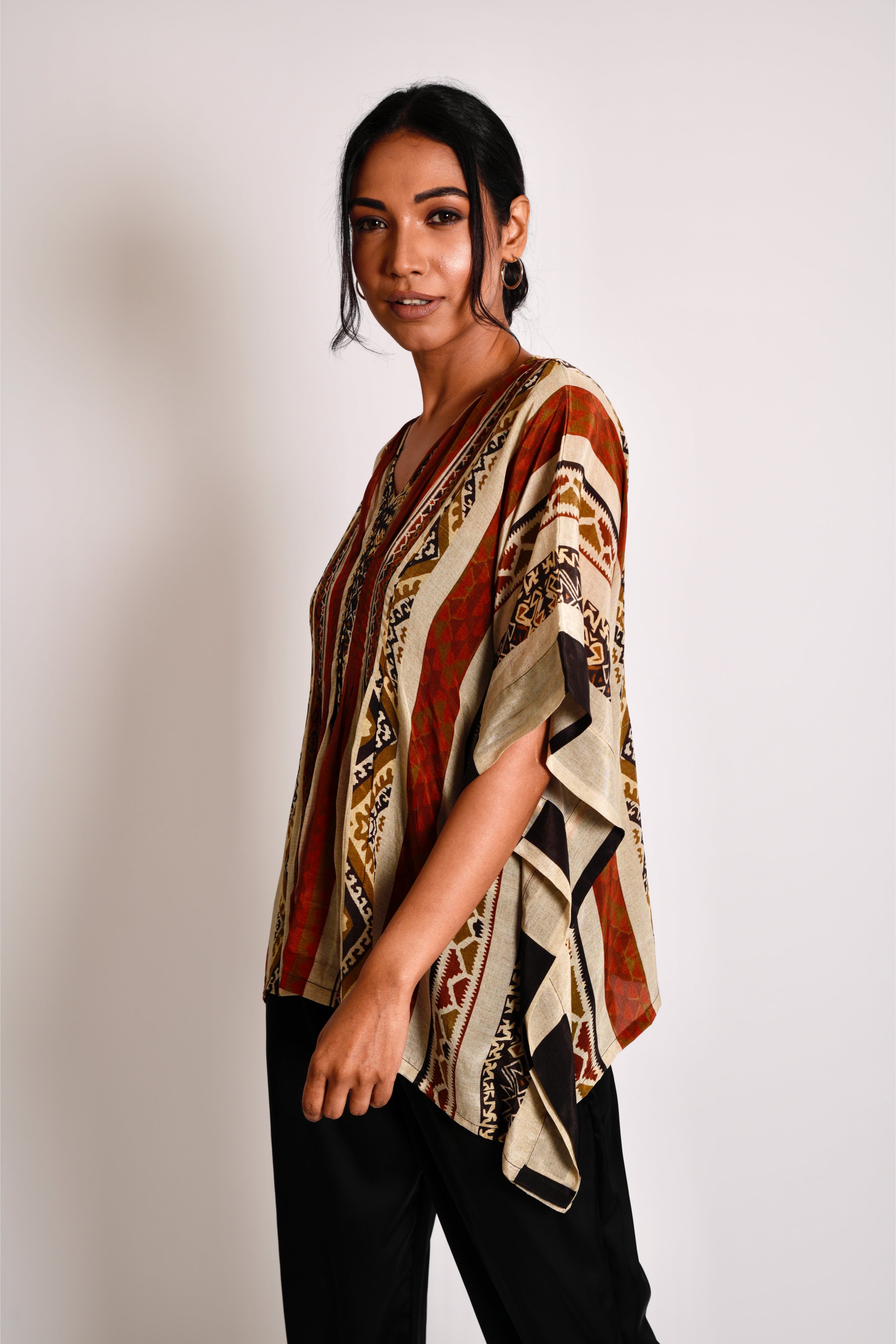 KAFILLA PLEATED BOX TOP