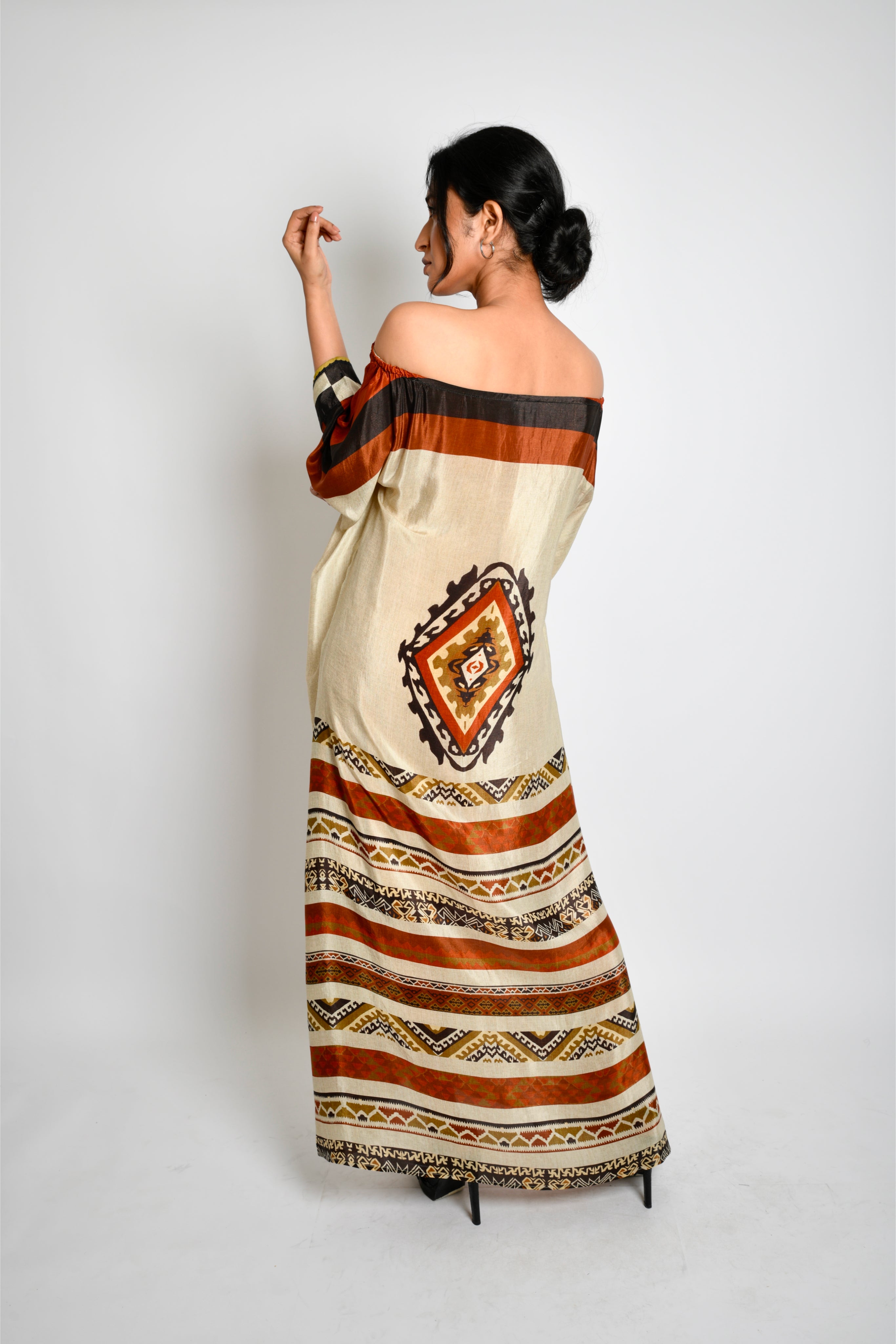 KAFILLA OFF SHOULDER DRESS
