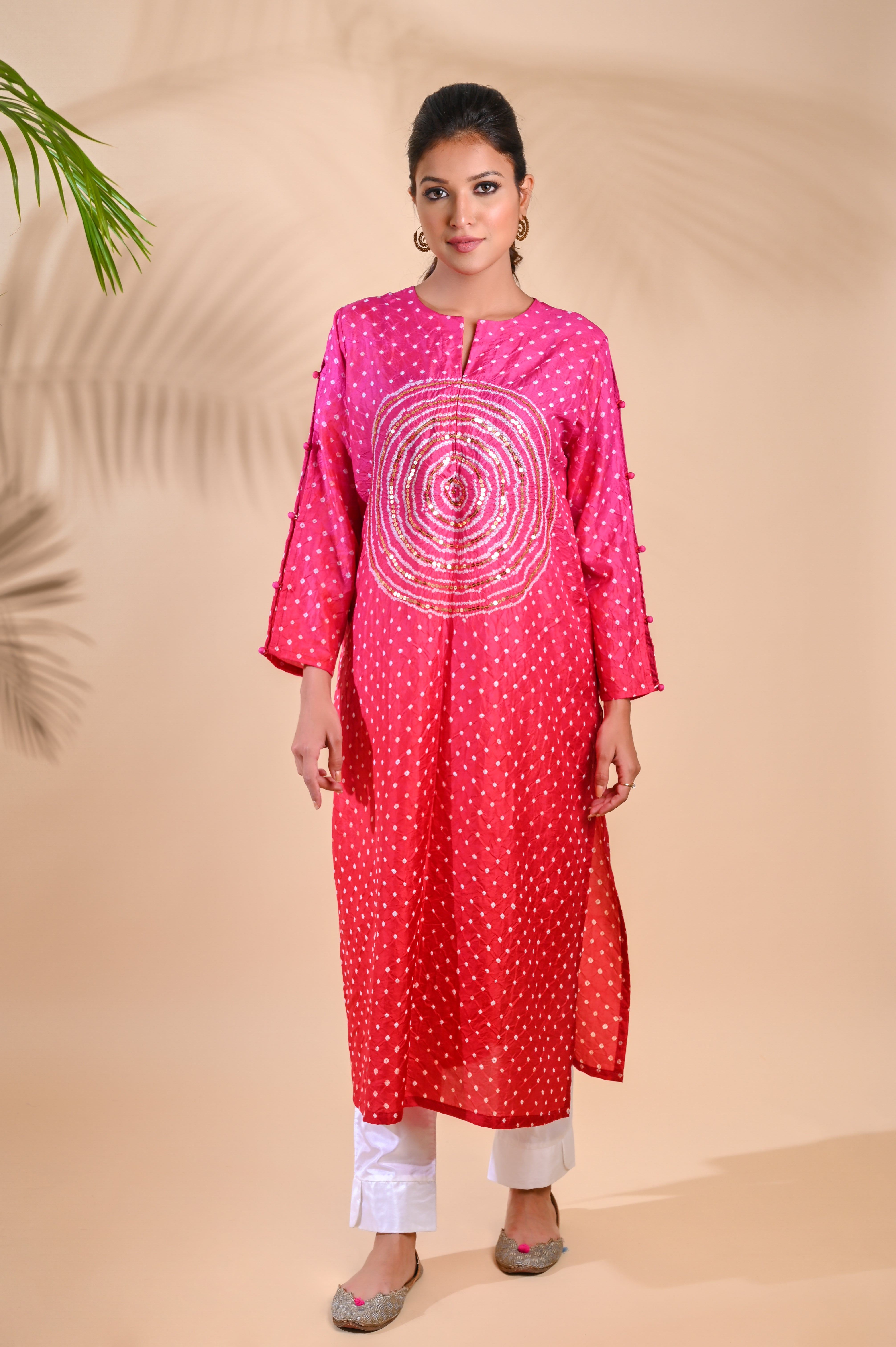 CIRCLE SEQUENCE KURTA