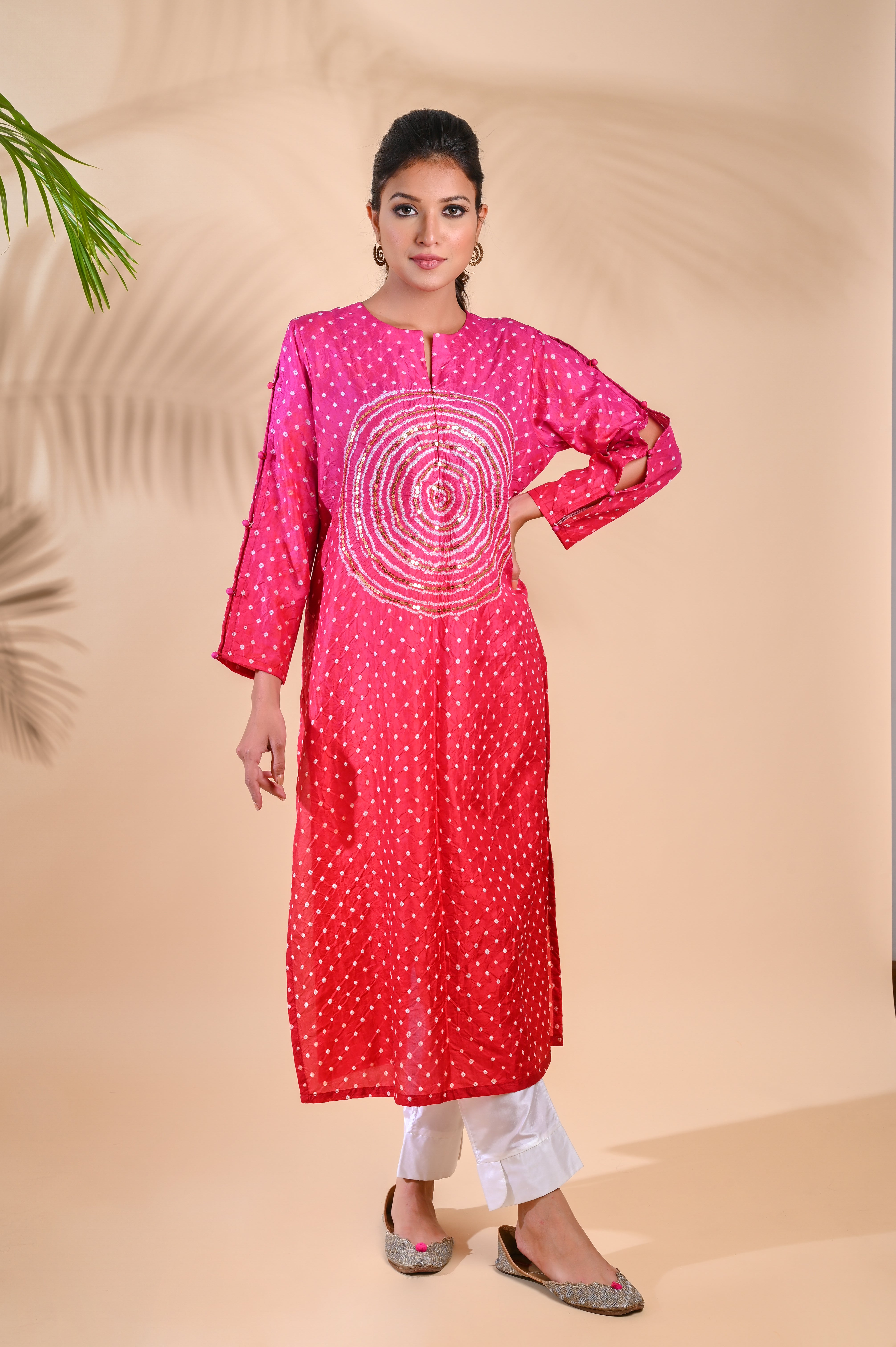 CIRCLE SEQUENCE KURTA