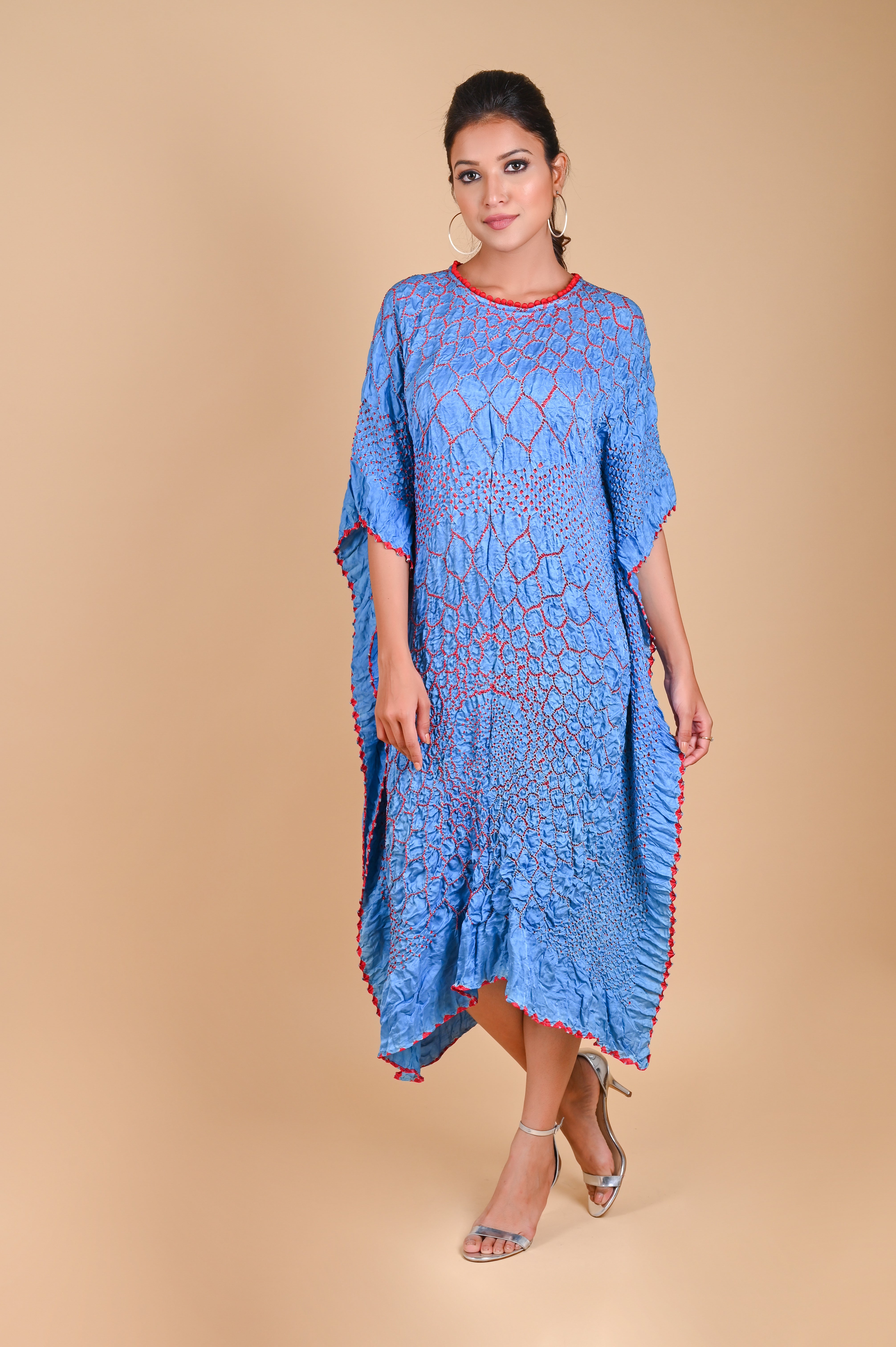THREE FLOWERS KAFTAN