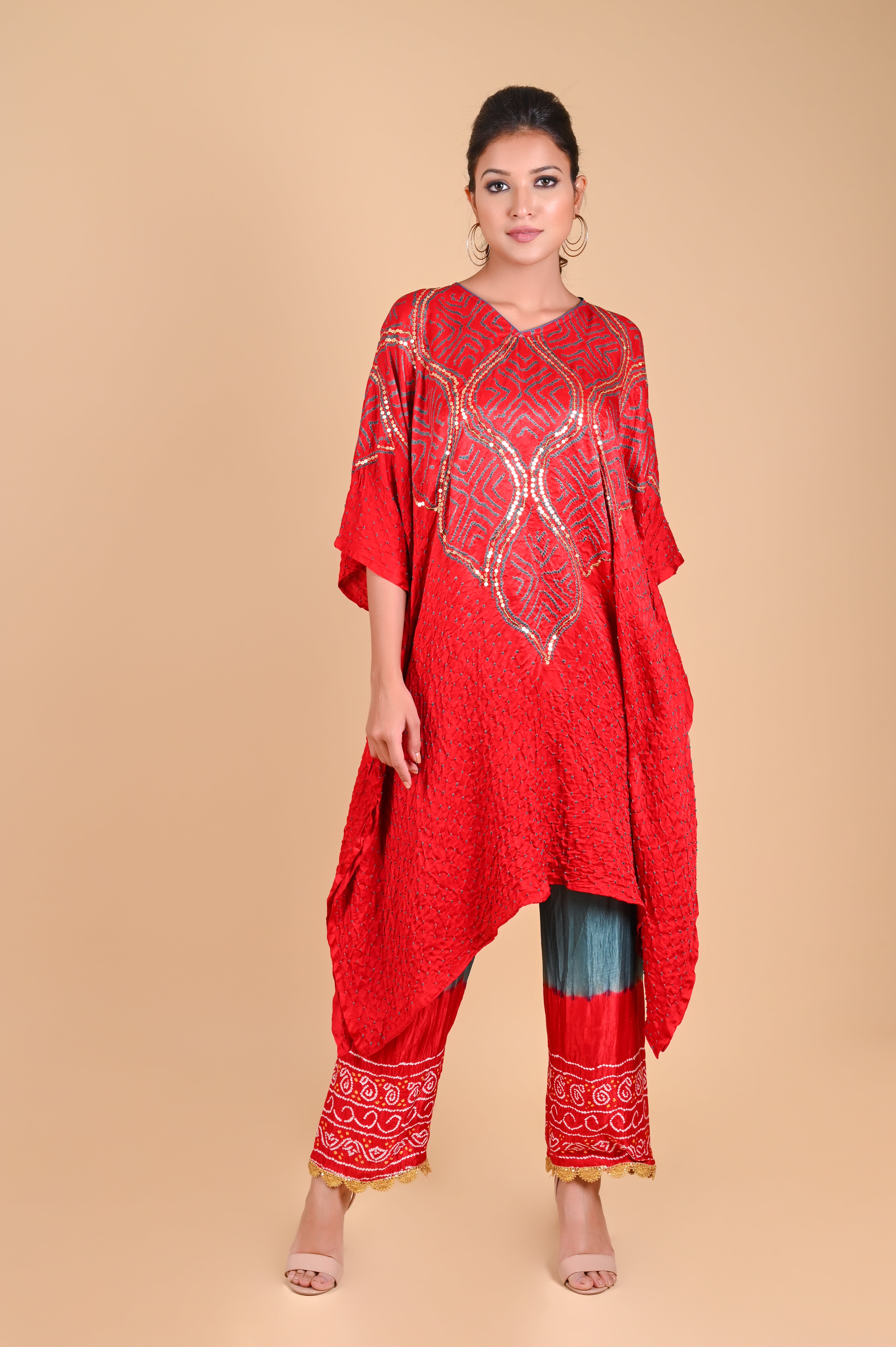 WAVE SEQUENCE KAFTAN