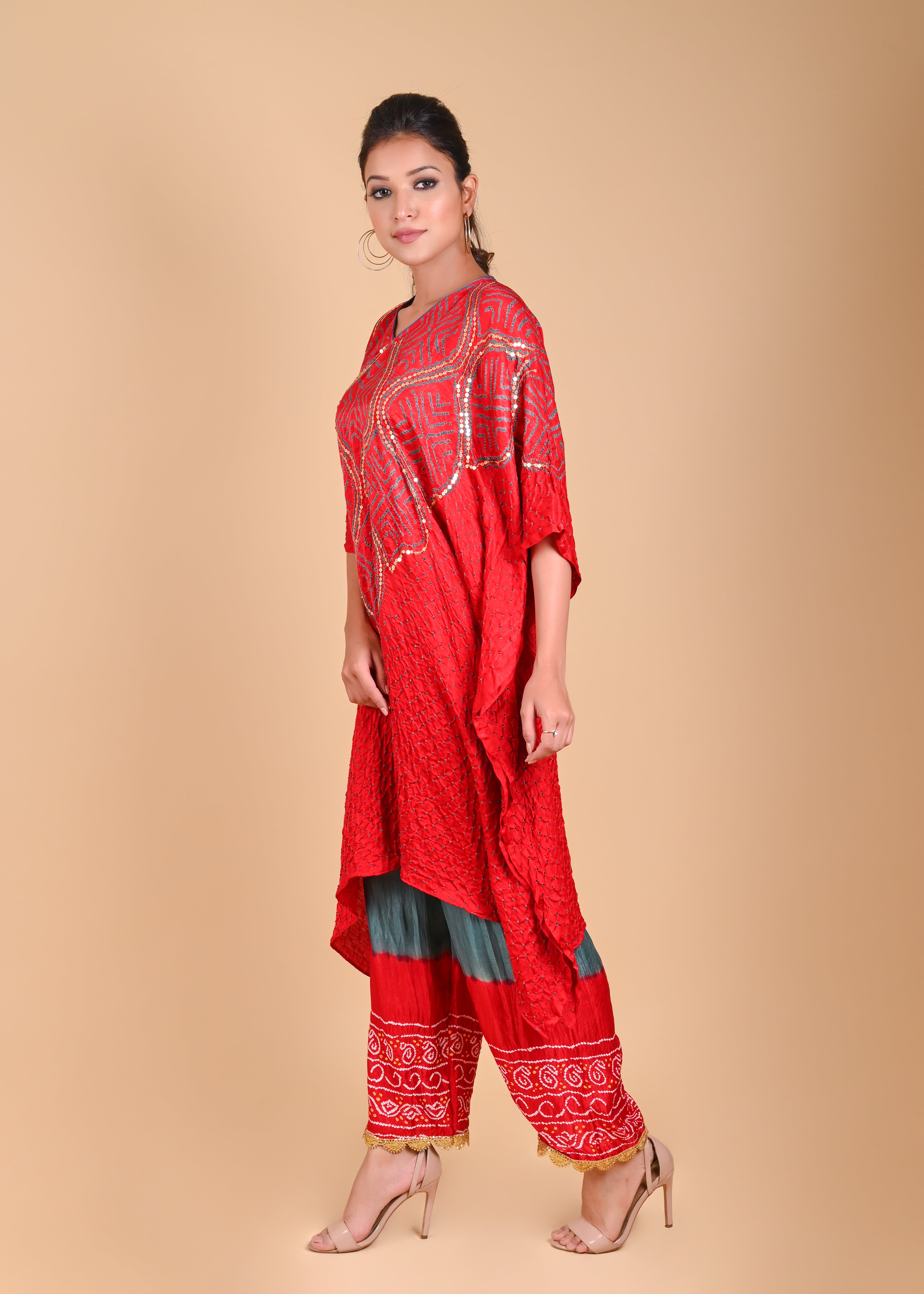 WAVE SEQUENCE KAFTAN
