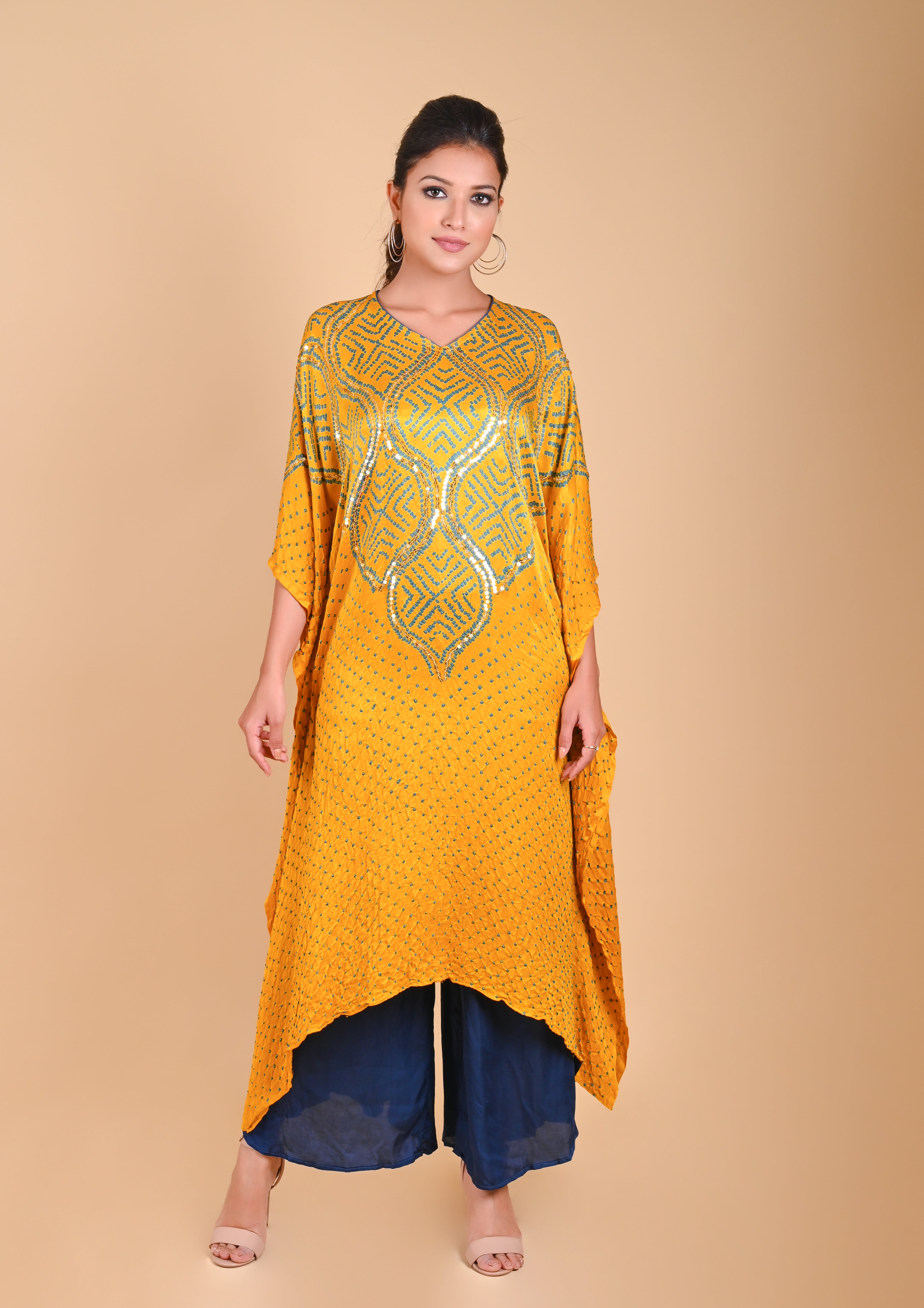 WAVE SEQUENCE KAFTAN