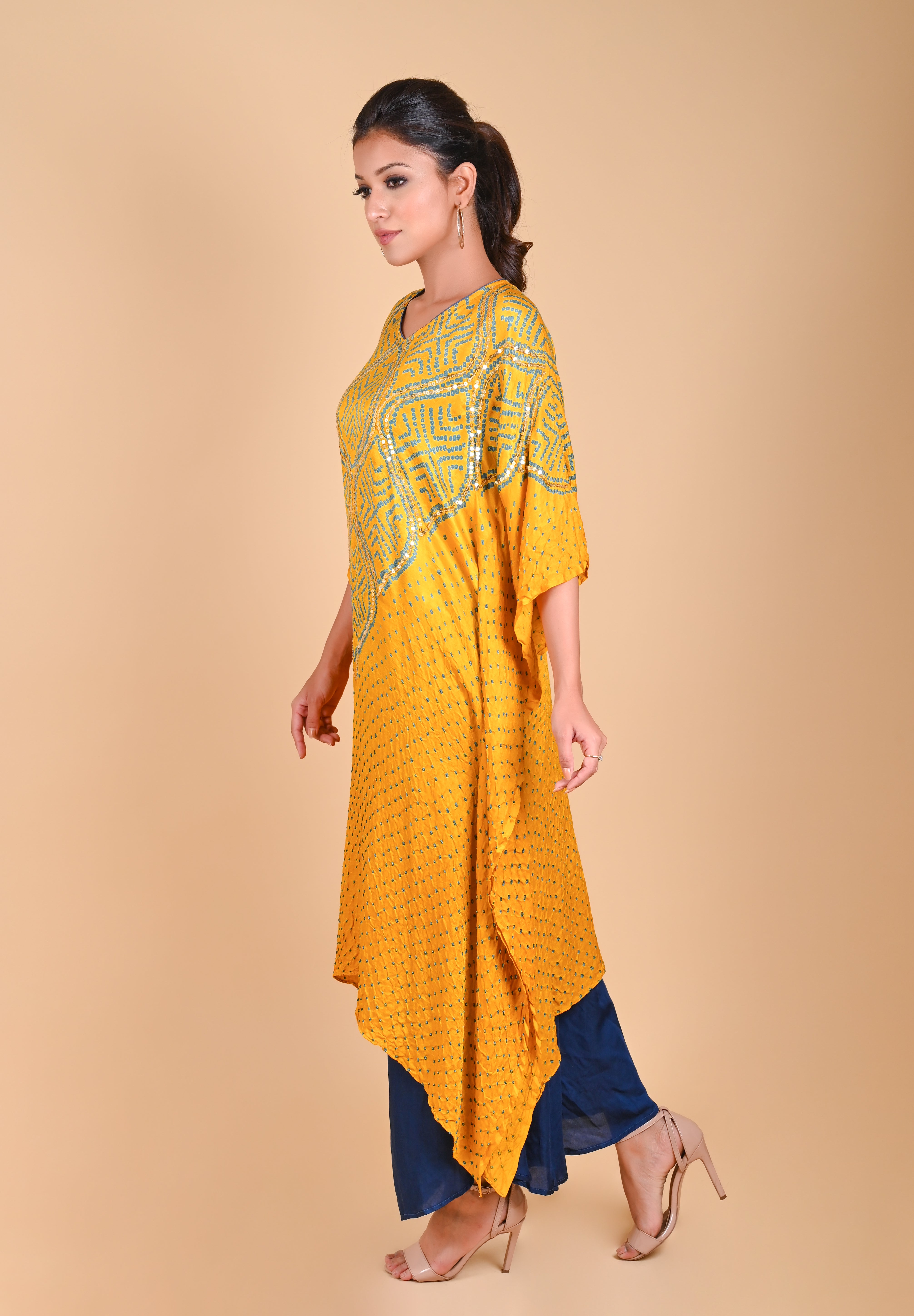 WAVE SEQUENCE KAFTAN