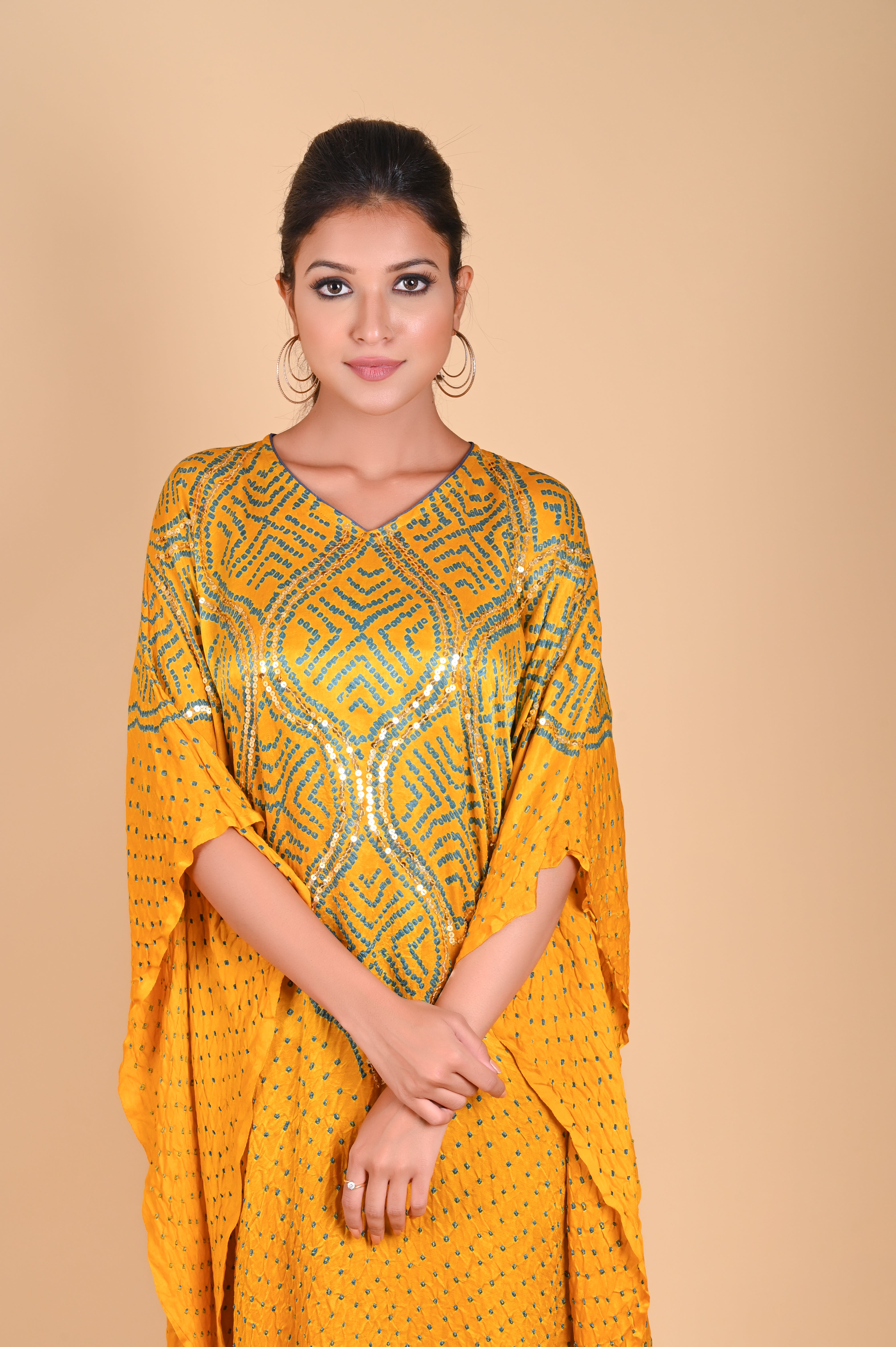 WAVE SEQUENCE KAFTAN