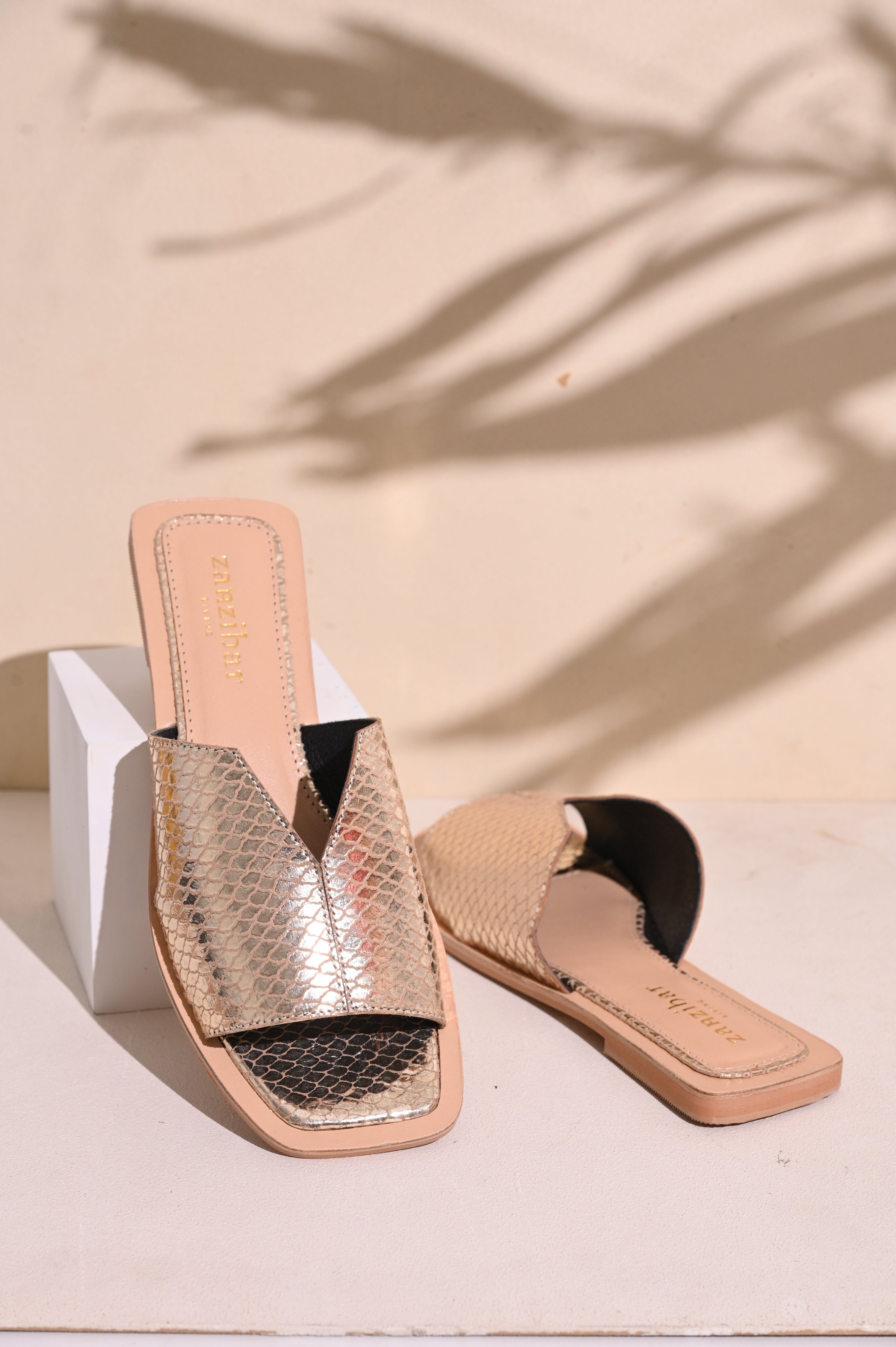 Female Footwear Gold