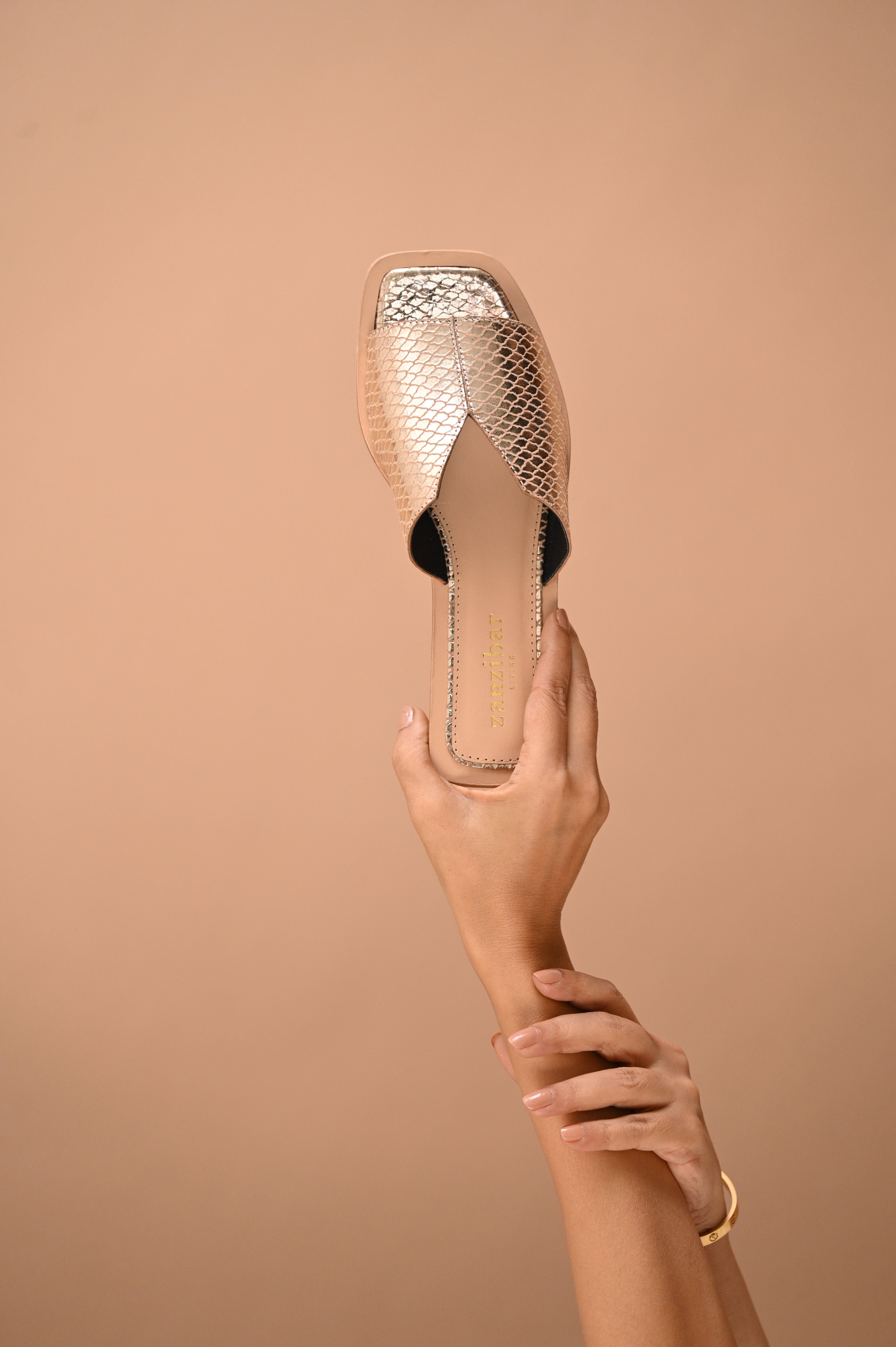 Female Footwear Gold