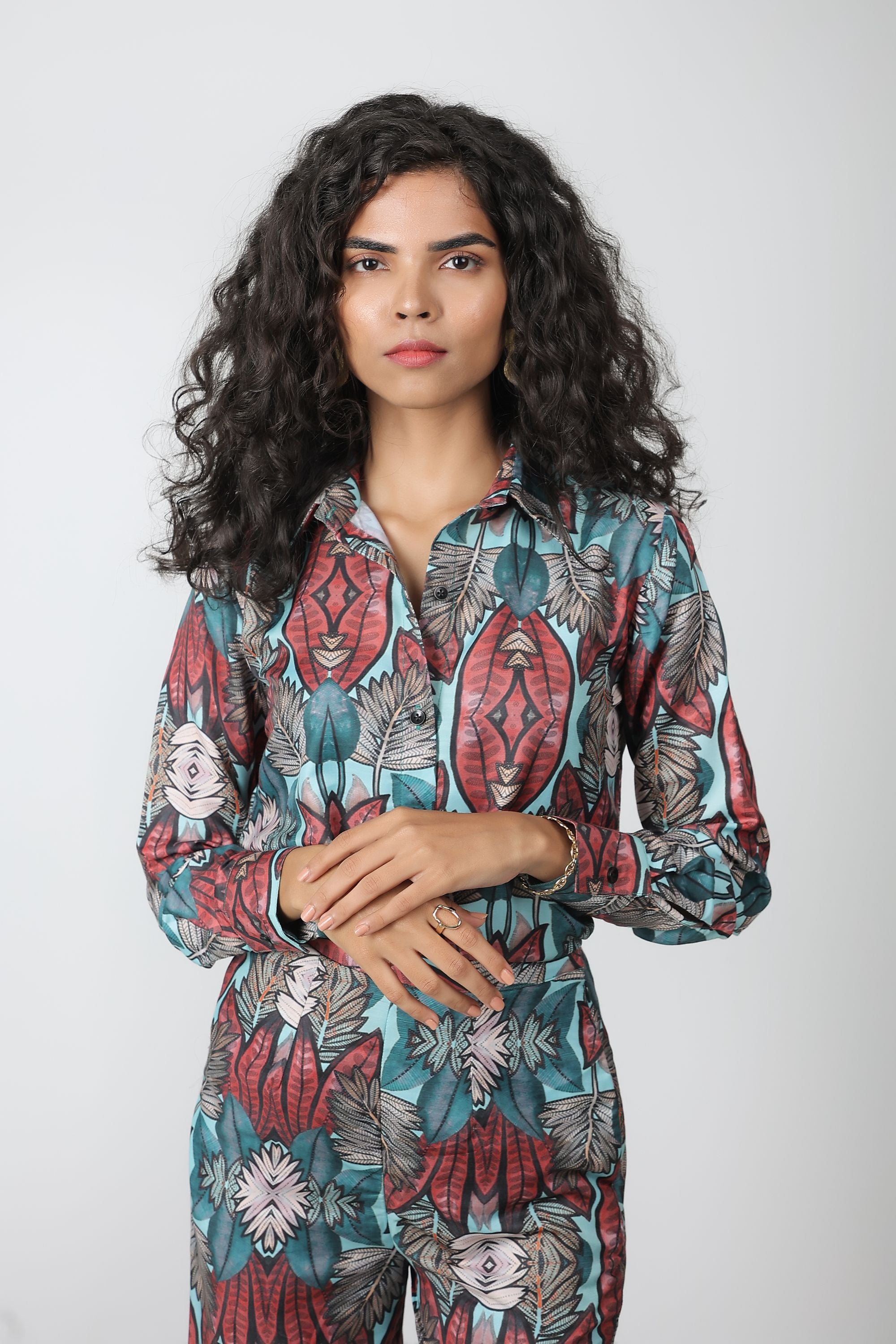 Red tropical Coord set