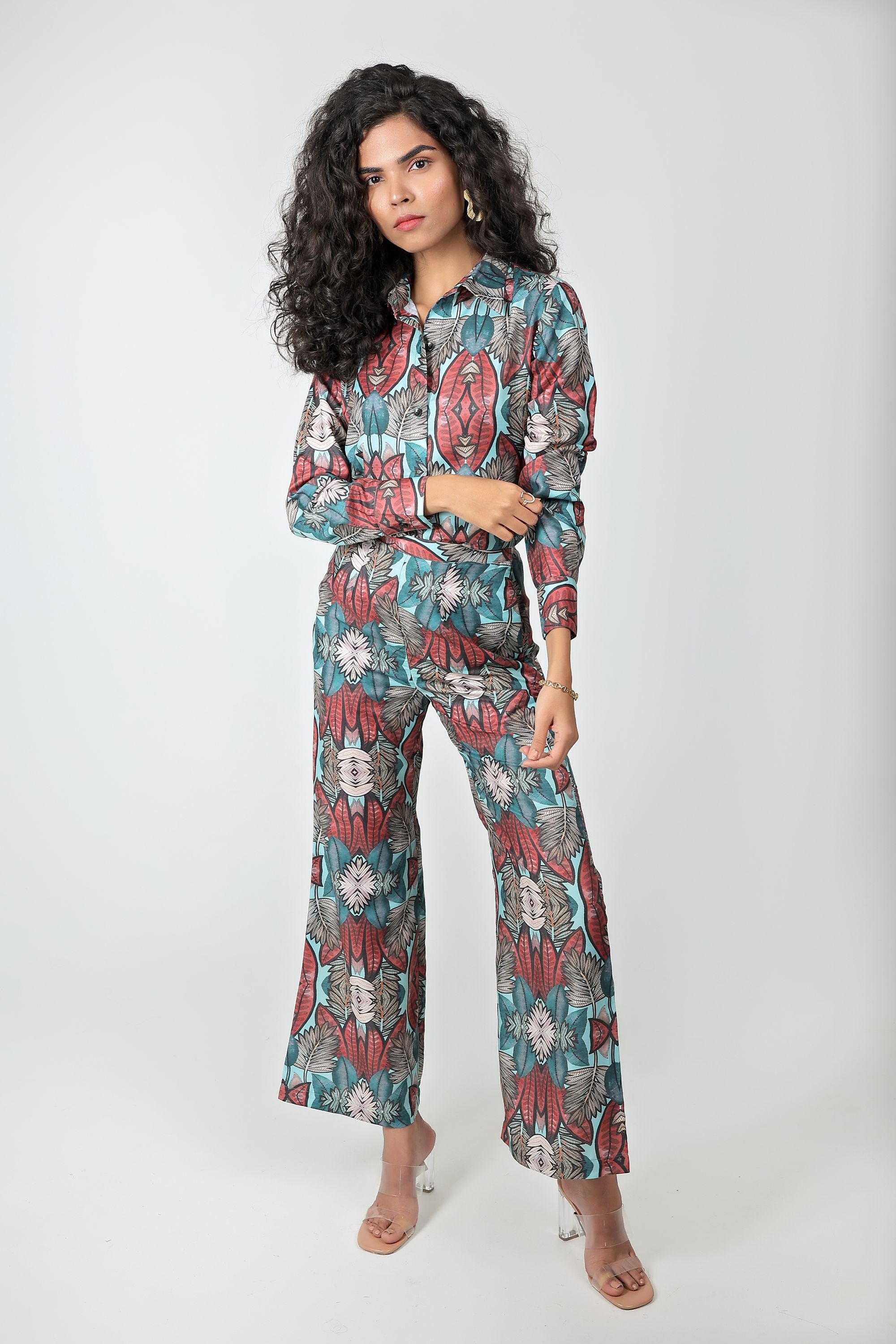 Red tropical Coord set