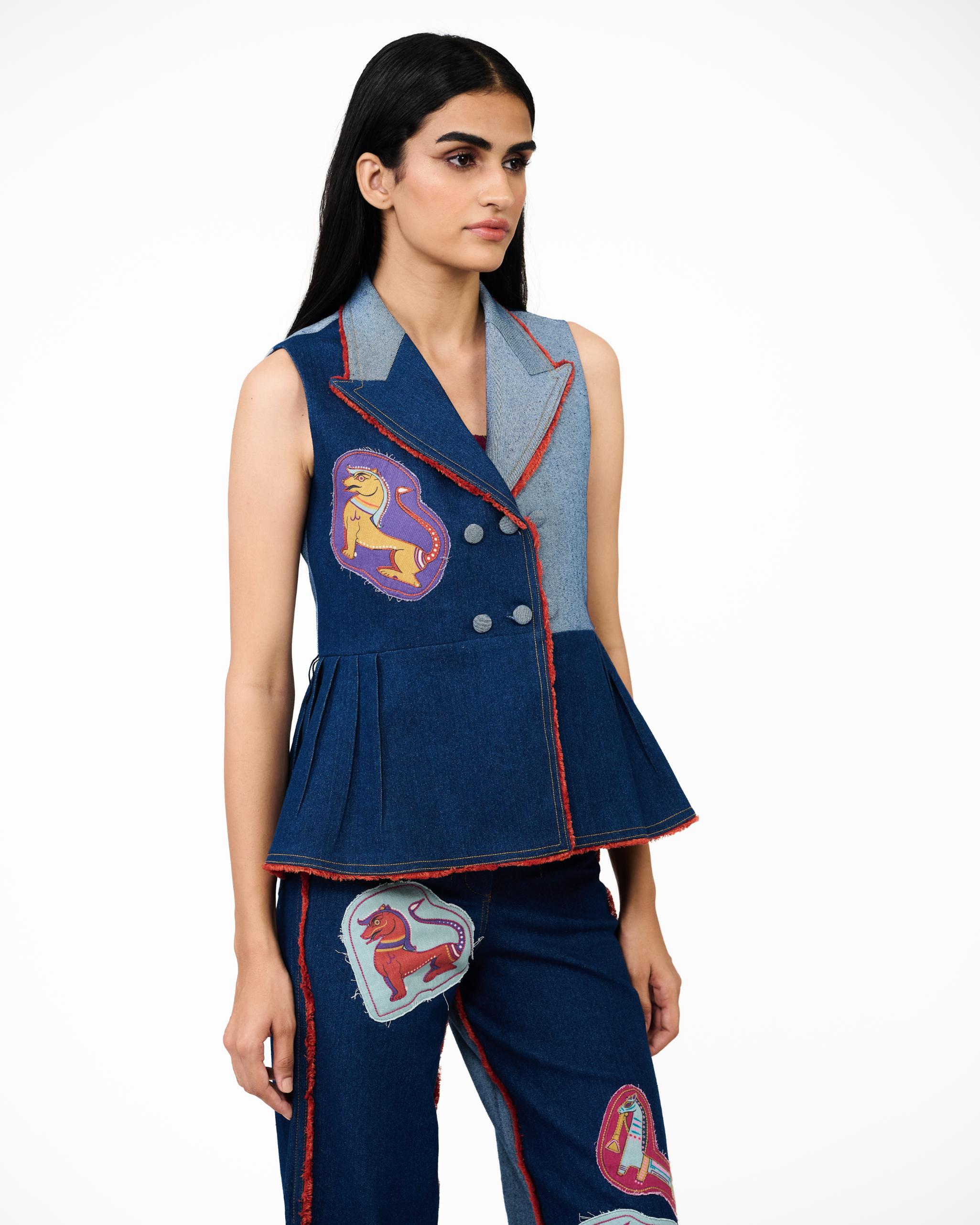 Kiss Kiss Denim Jacket