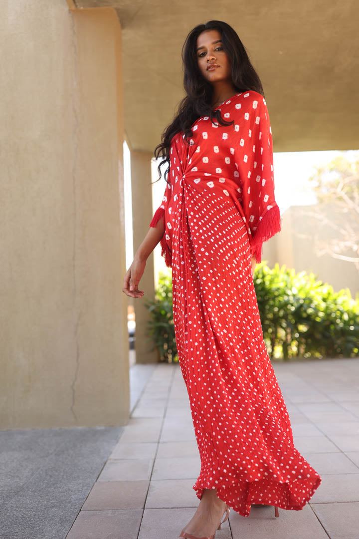 FRINGE KAFTAN