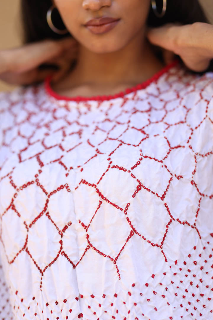 THREE FLOWERS KAFTAN