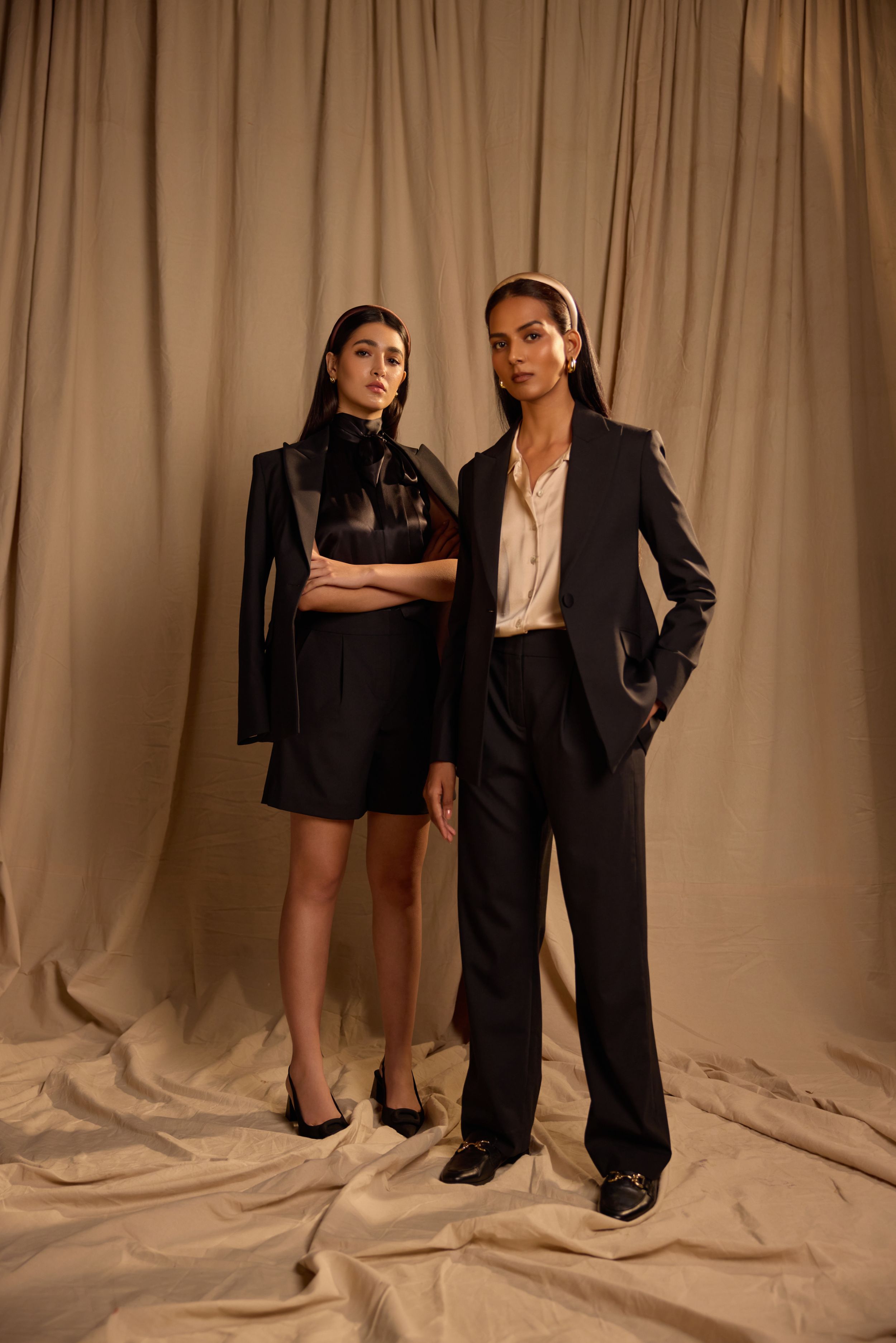 Black Suiting Blazer