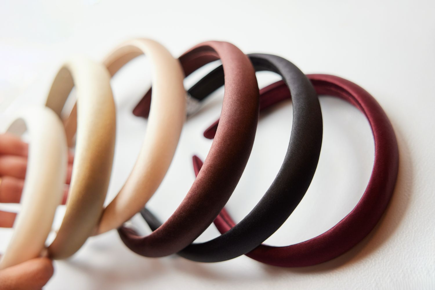 Black Silk Headband