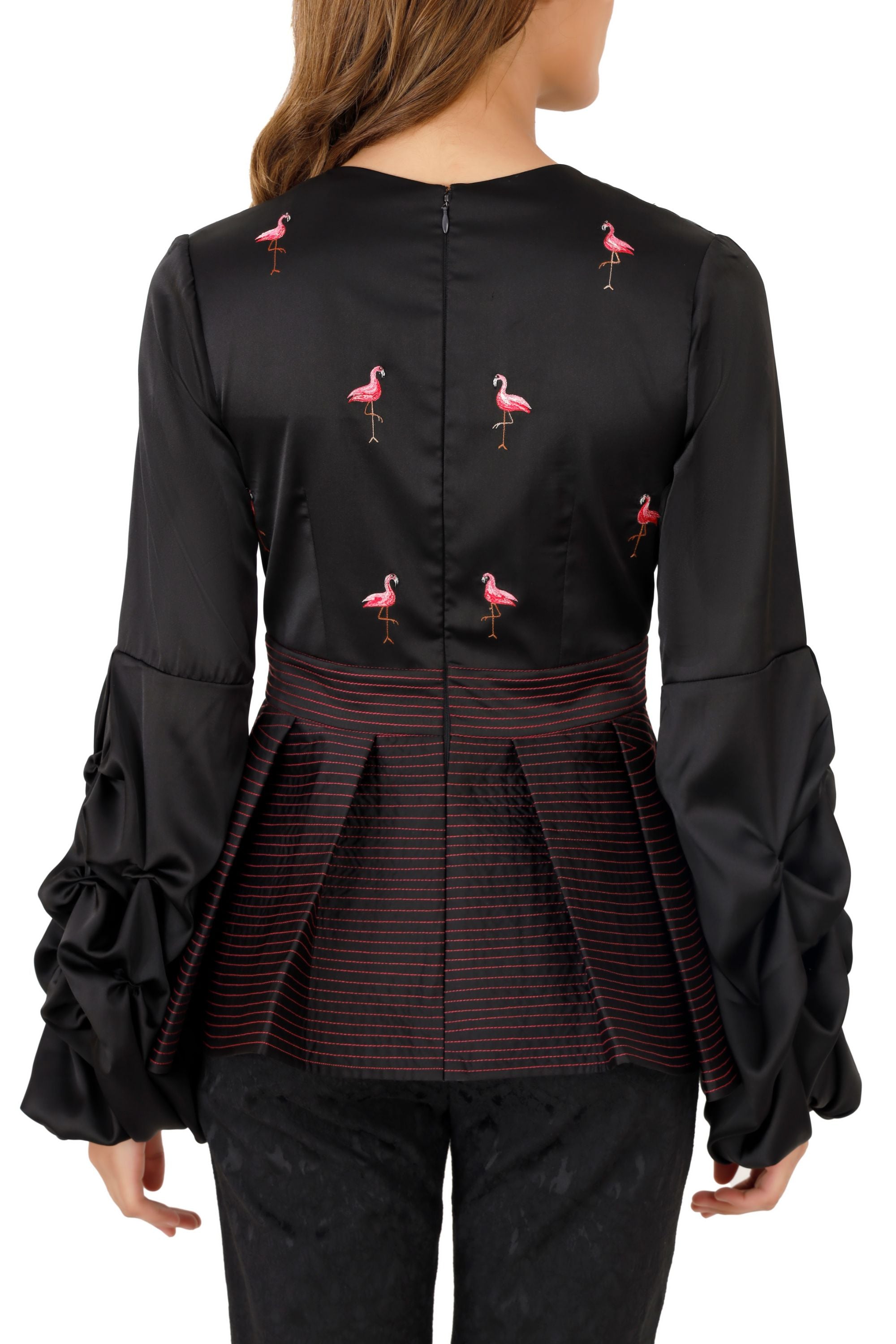 Satin Silk Black