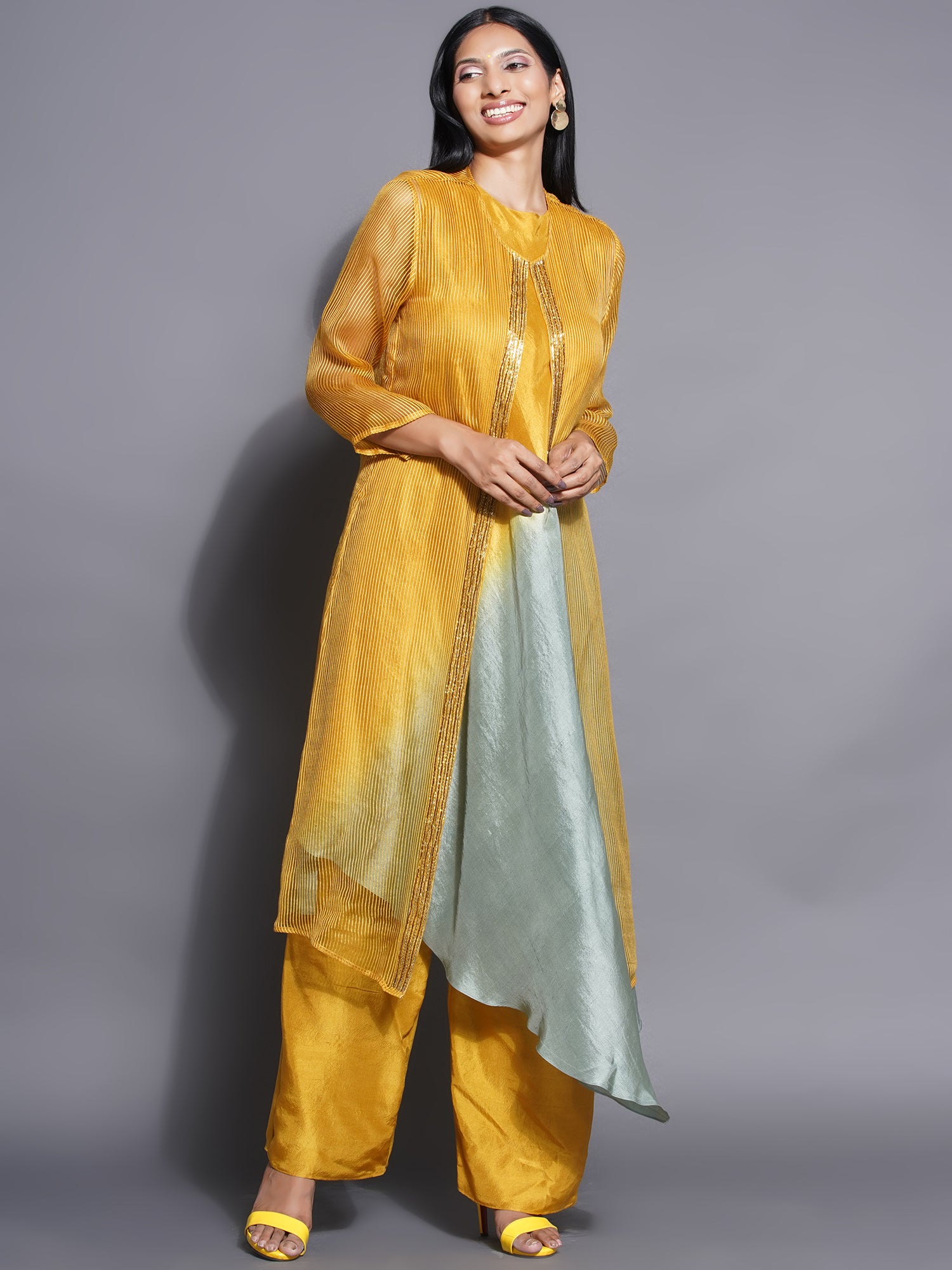 DRESS + SLIP + JACKET