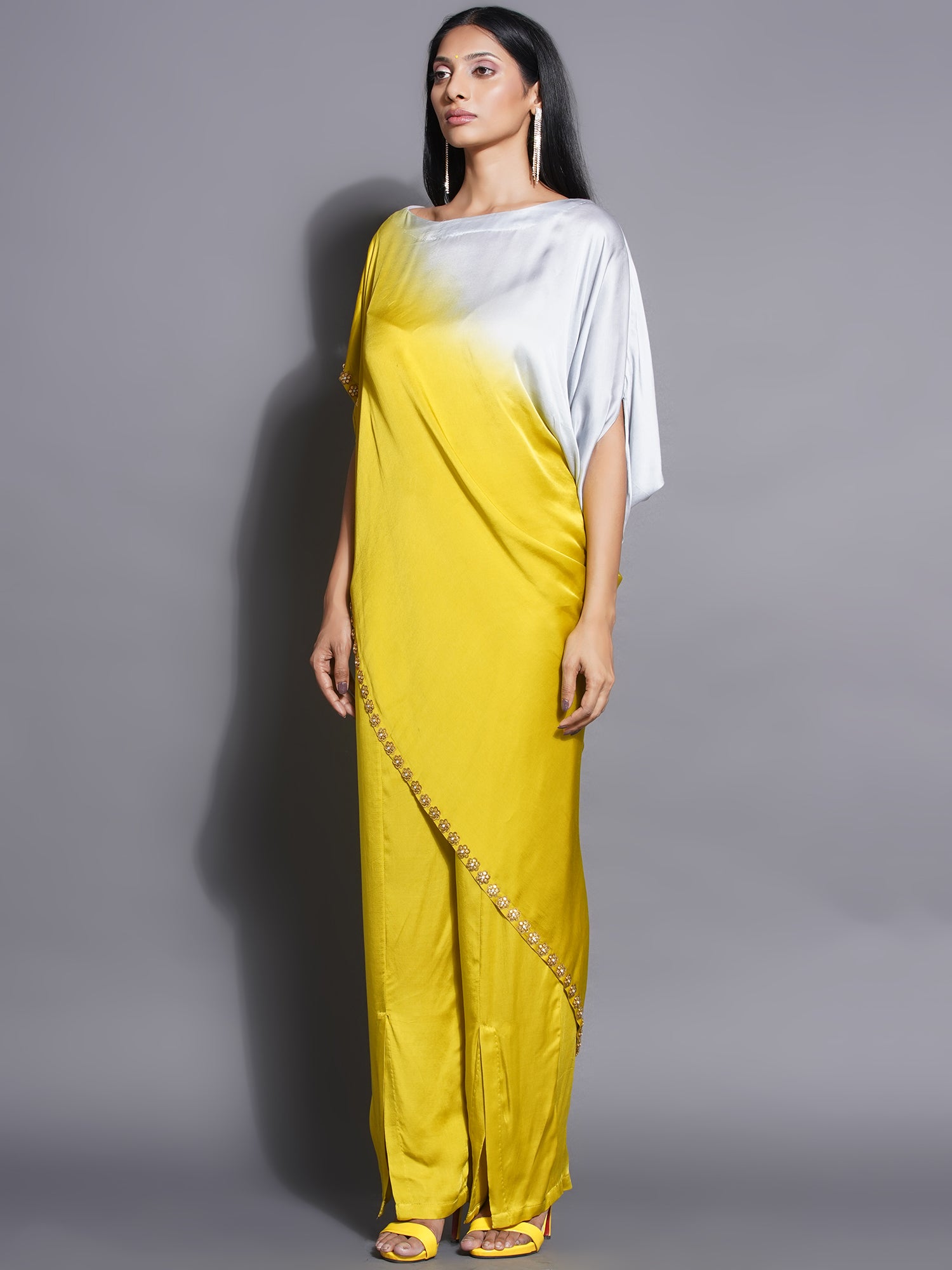 DRESS + SLIP + PALAZZO