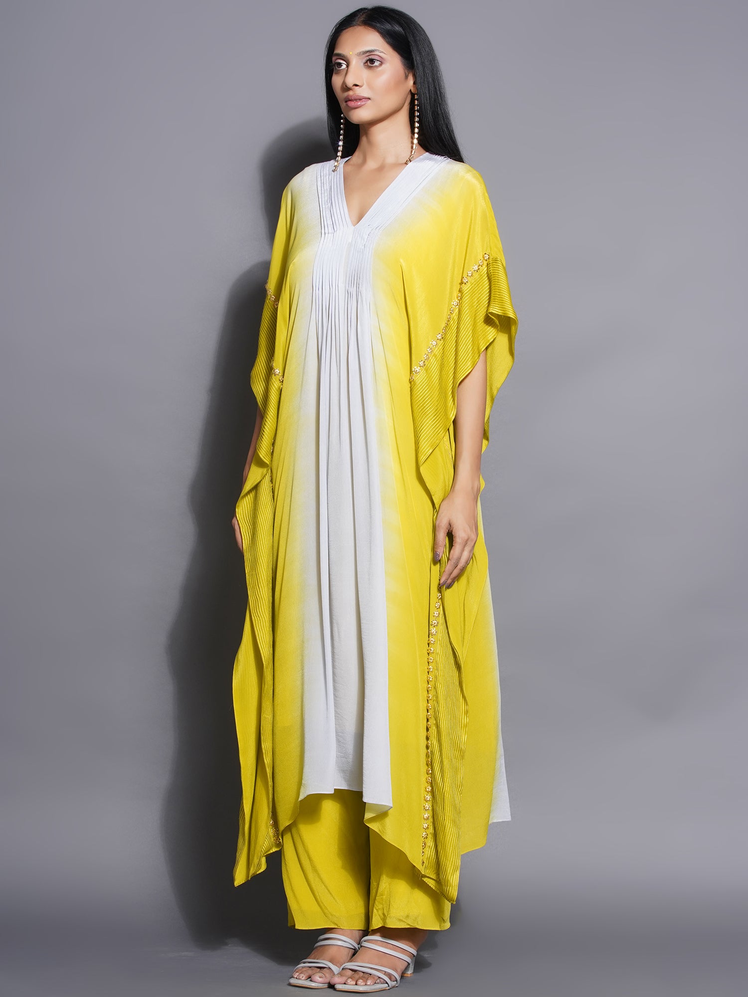 DRESS + SLIP + PALAZZO