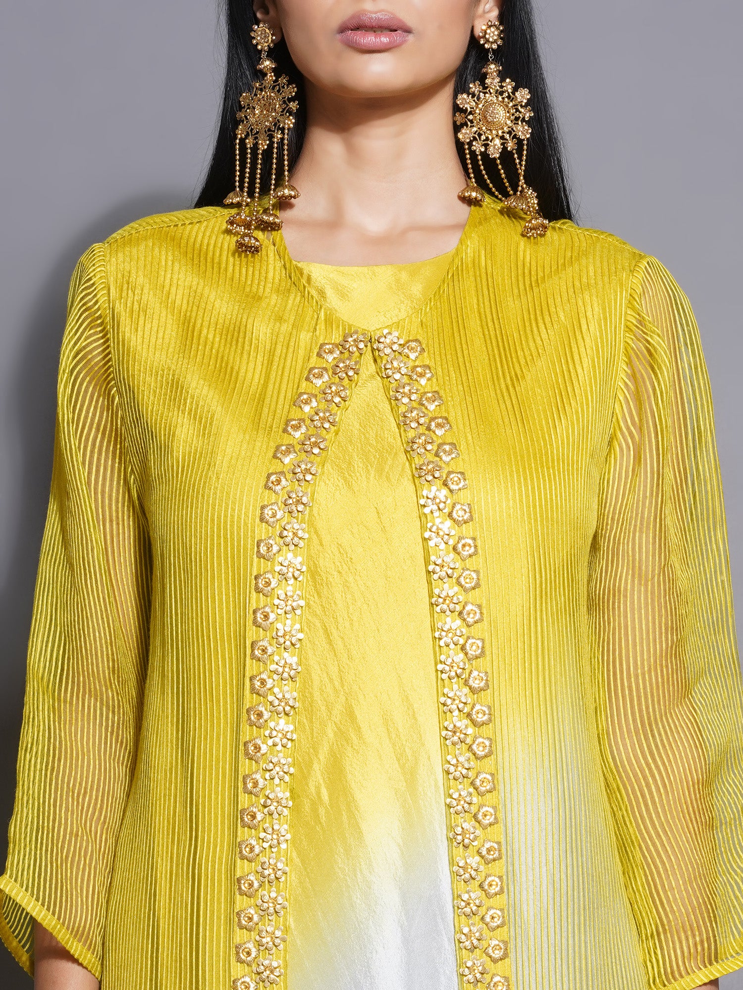 DRESS + PALAZZO + JACKET