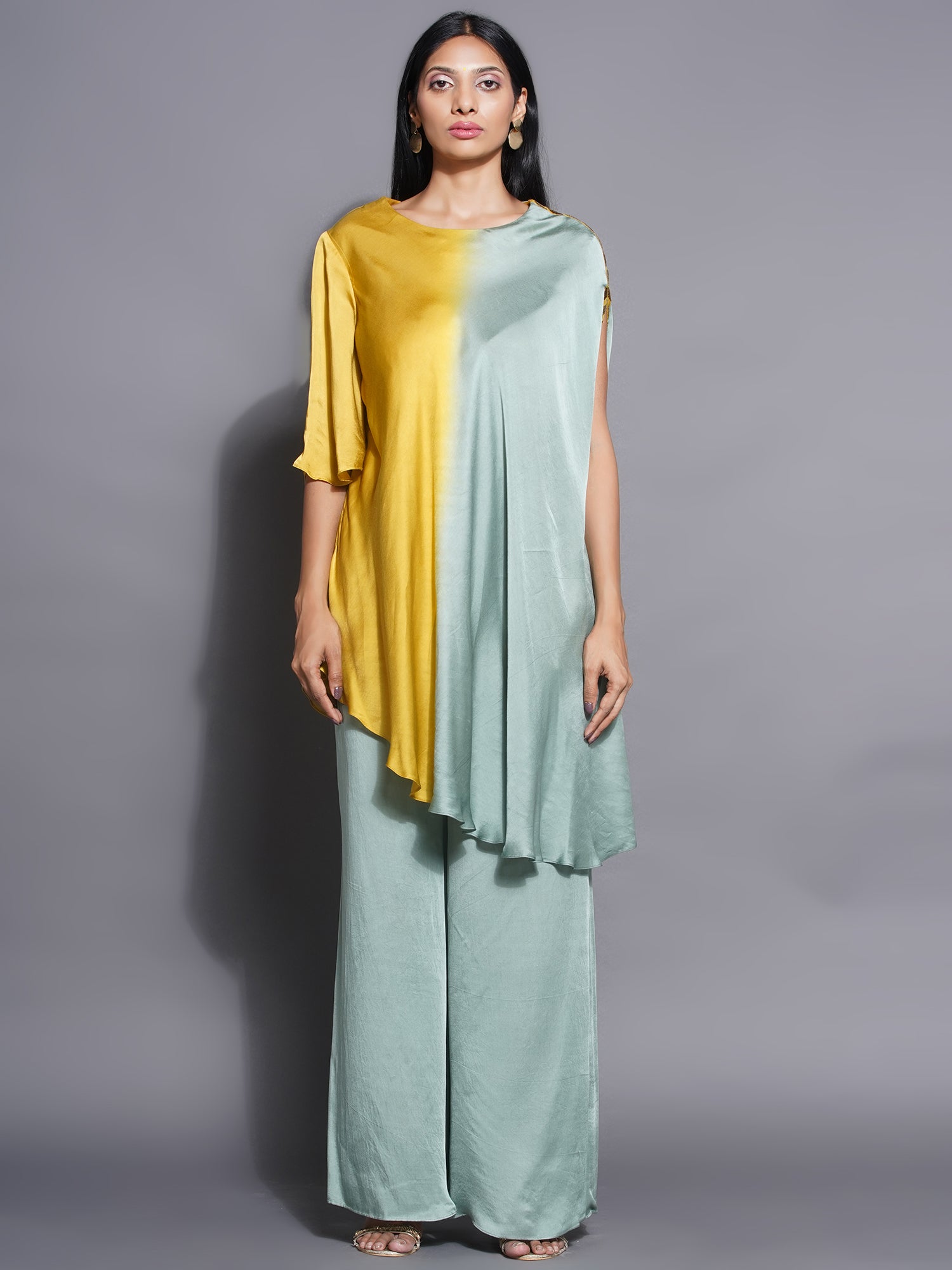 TOP + FLARE PANT